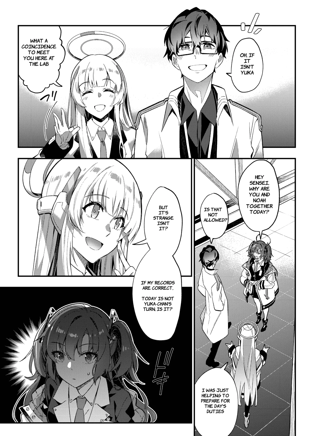 The Strategy to Weaken Schale Sensei with Temptation page 7