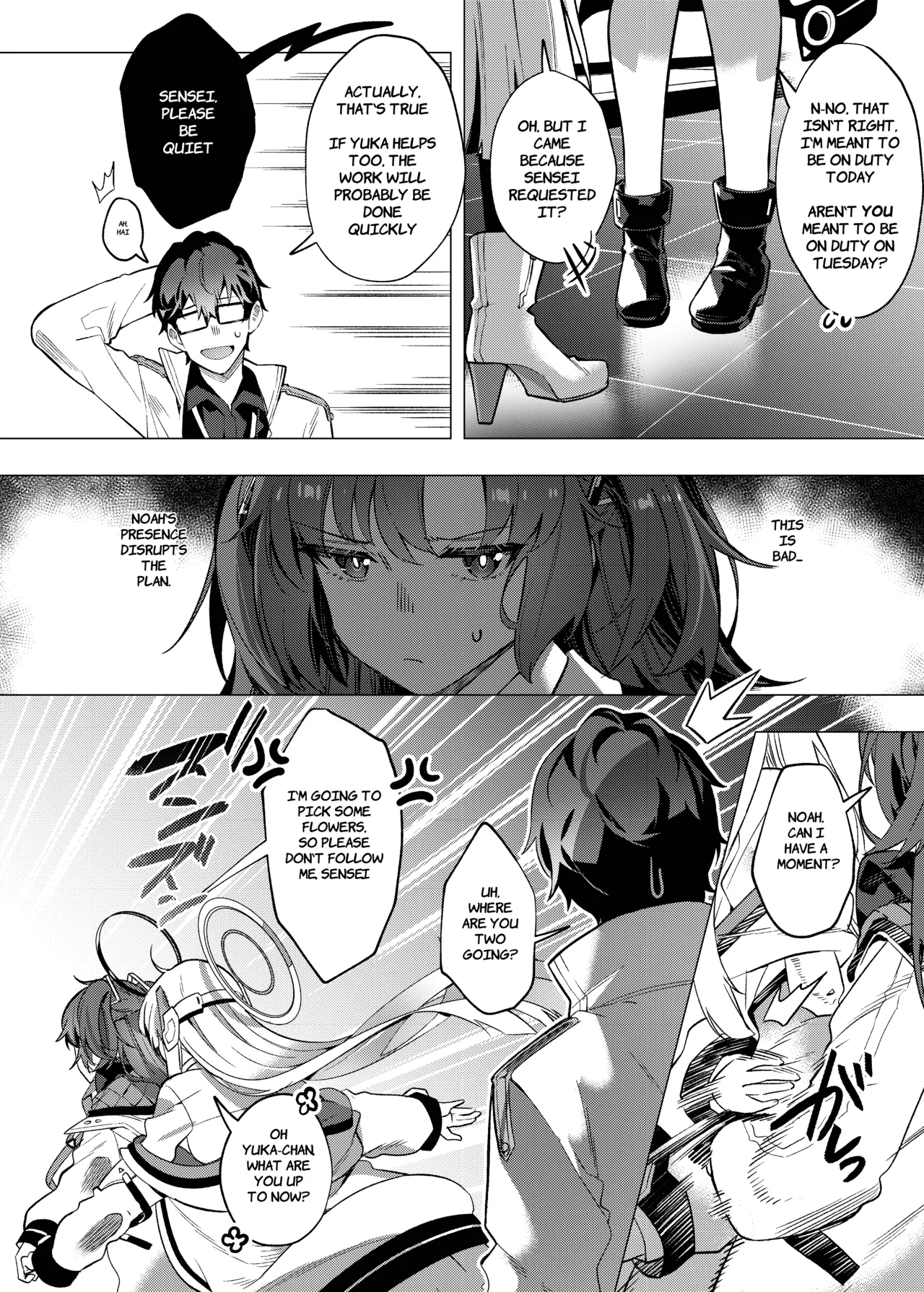 The Strategy to Weaken Schale Sensei with Temptation page 8