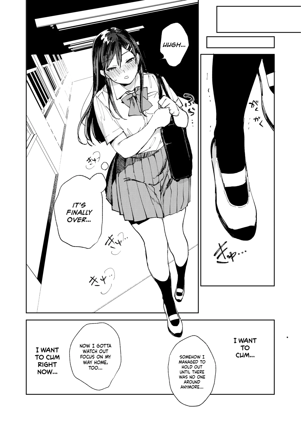 The Strict Head of the DIsciplinary Committee Just Can't Stop Masturbating at School! page 38