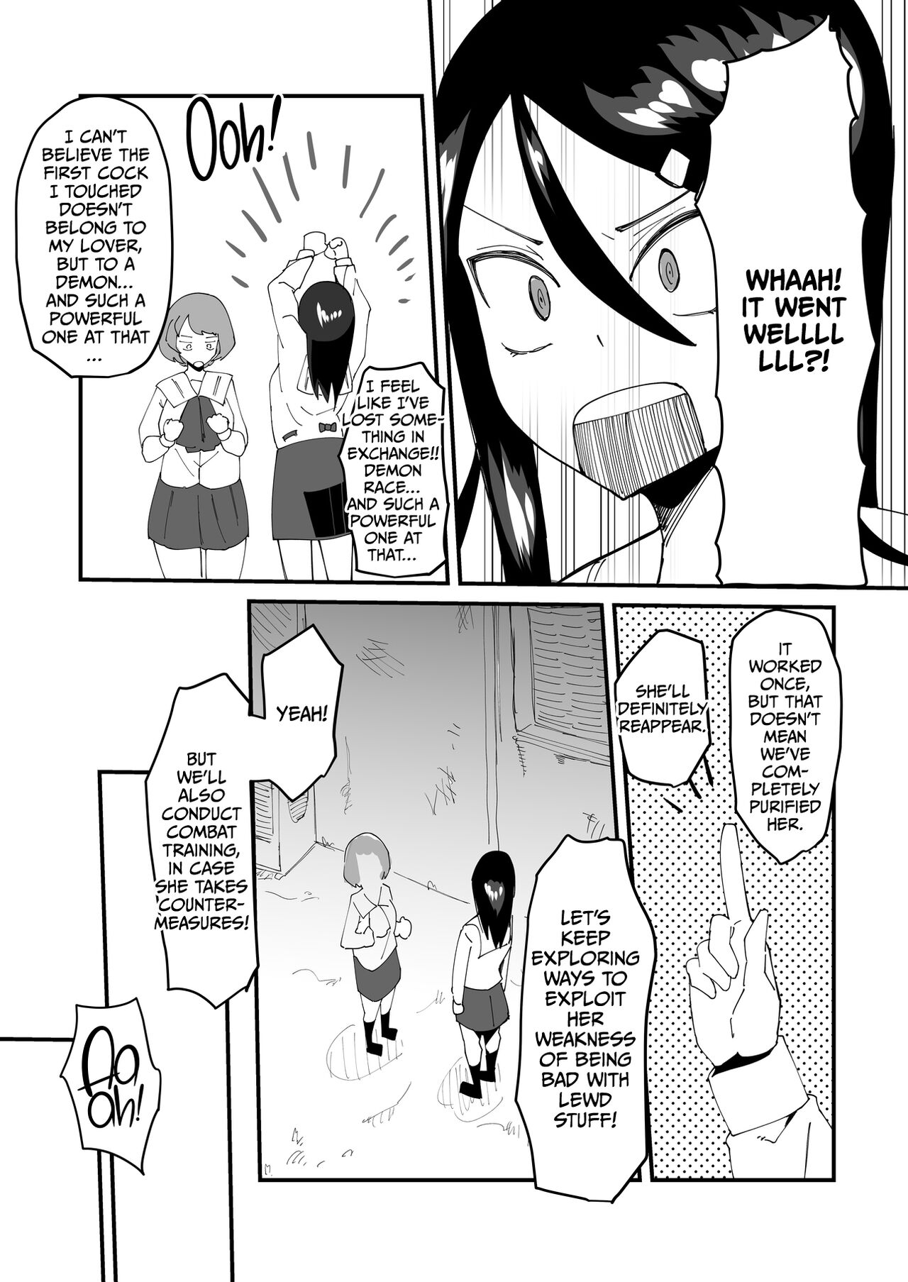 The Strongest Demon Has a Pathetic Masochistic Cock page 19