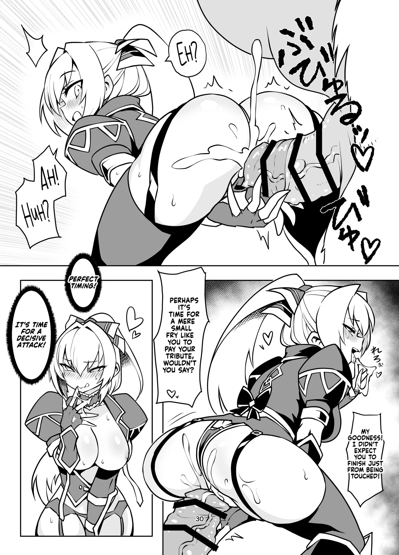 The Strongest Legend Rasta Hunter, Natasha-san, Suffers Yet Another Defeat Today After All-Out Mating with a Low-Tier Monster Conga page 29