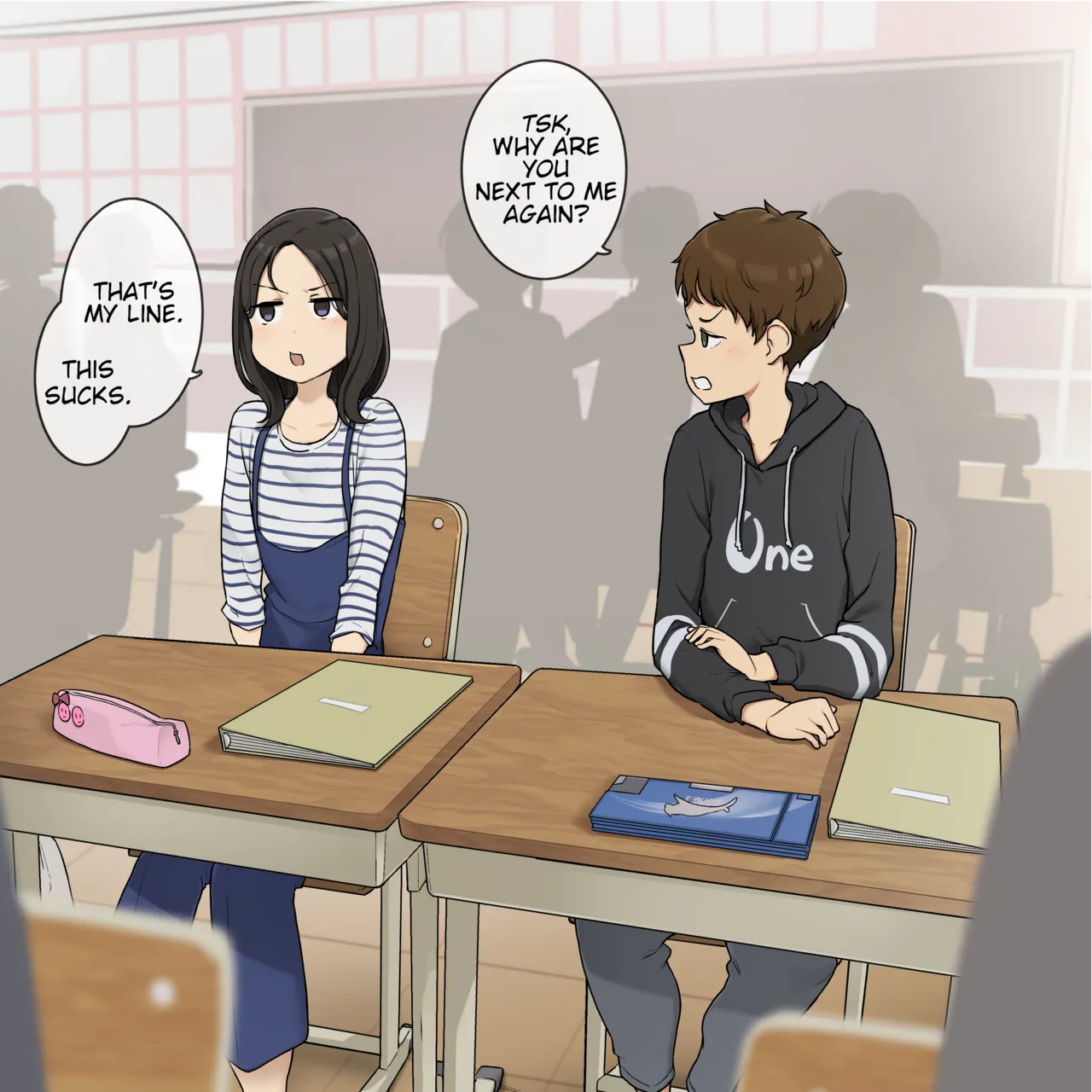 The Stubborn Childhood Friends Who Argue All the Time but were Made for Each Other page 1