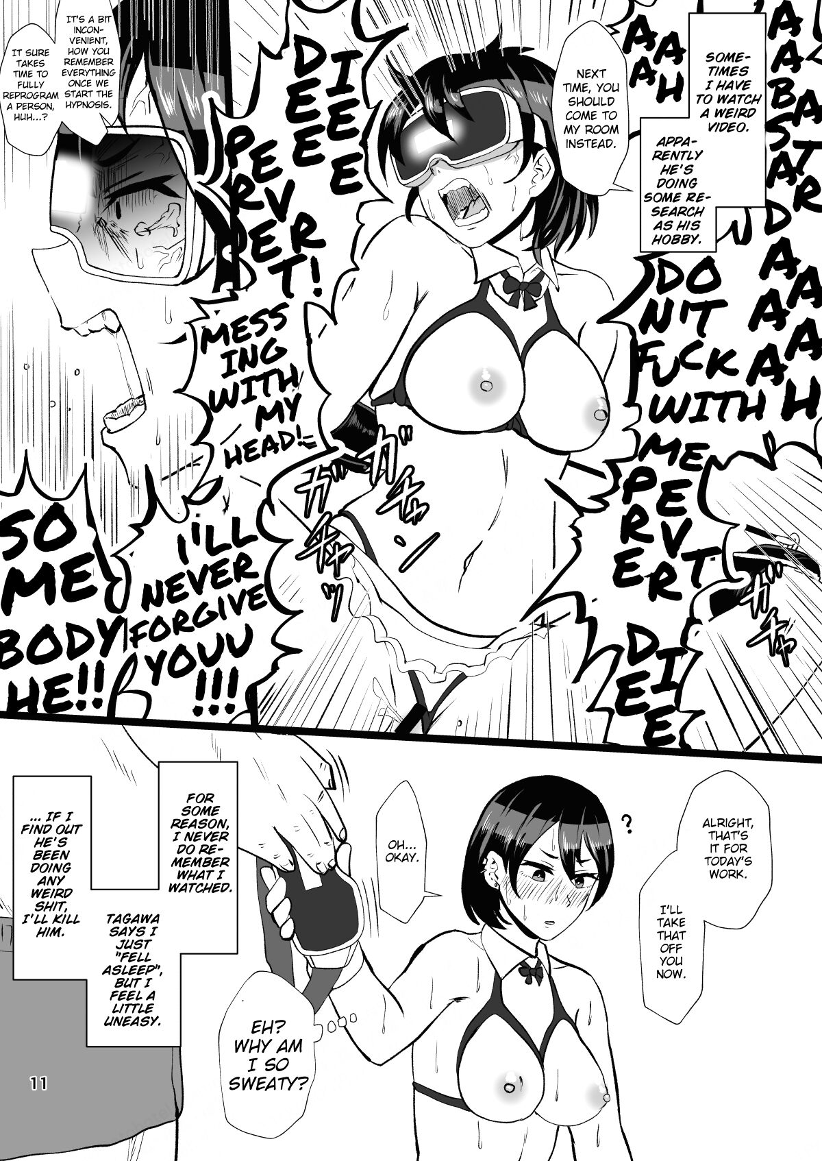 The "Sugar Daddy Stuff Is Disgusting" Girl's Semen Disposal Part Time Job page 10