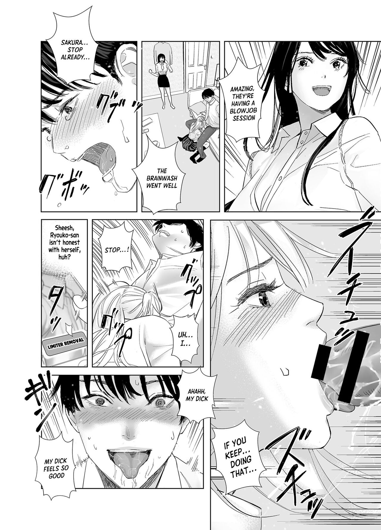 The Sullen Kouhai Gets To Have Sex With The Beautiful Office Worker page 21