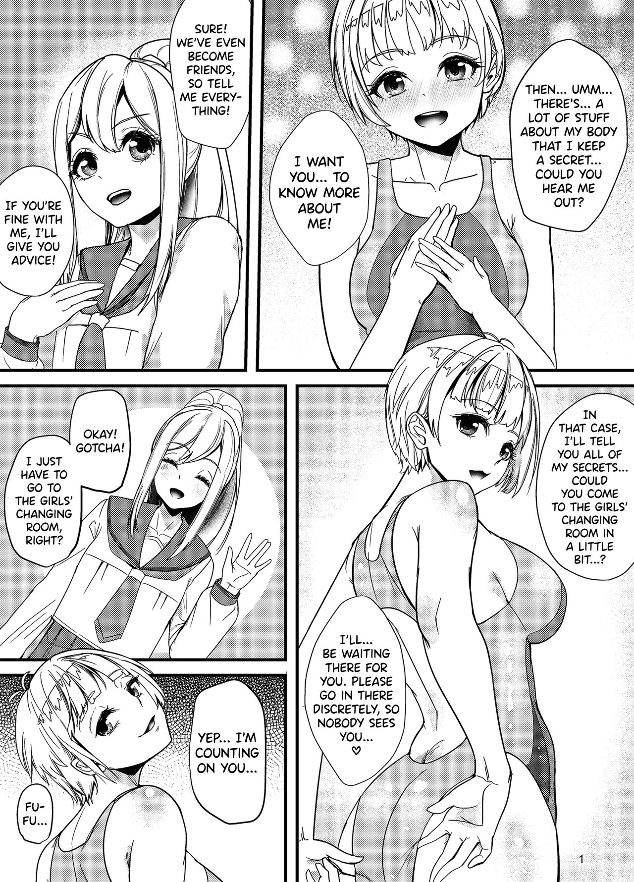 The Swim Club's Scary Senpai! 2 page 22