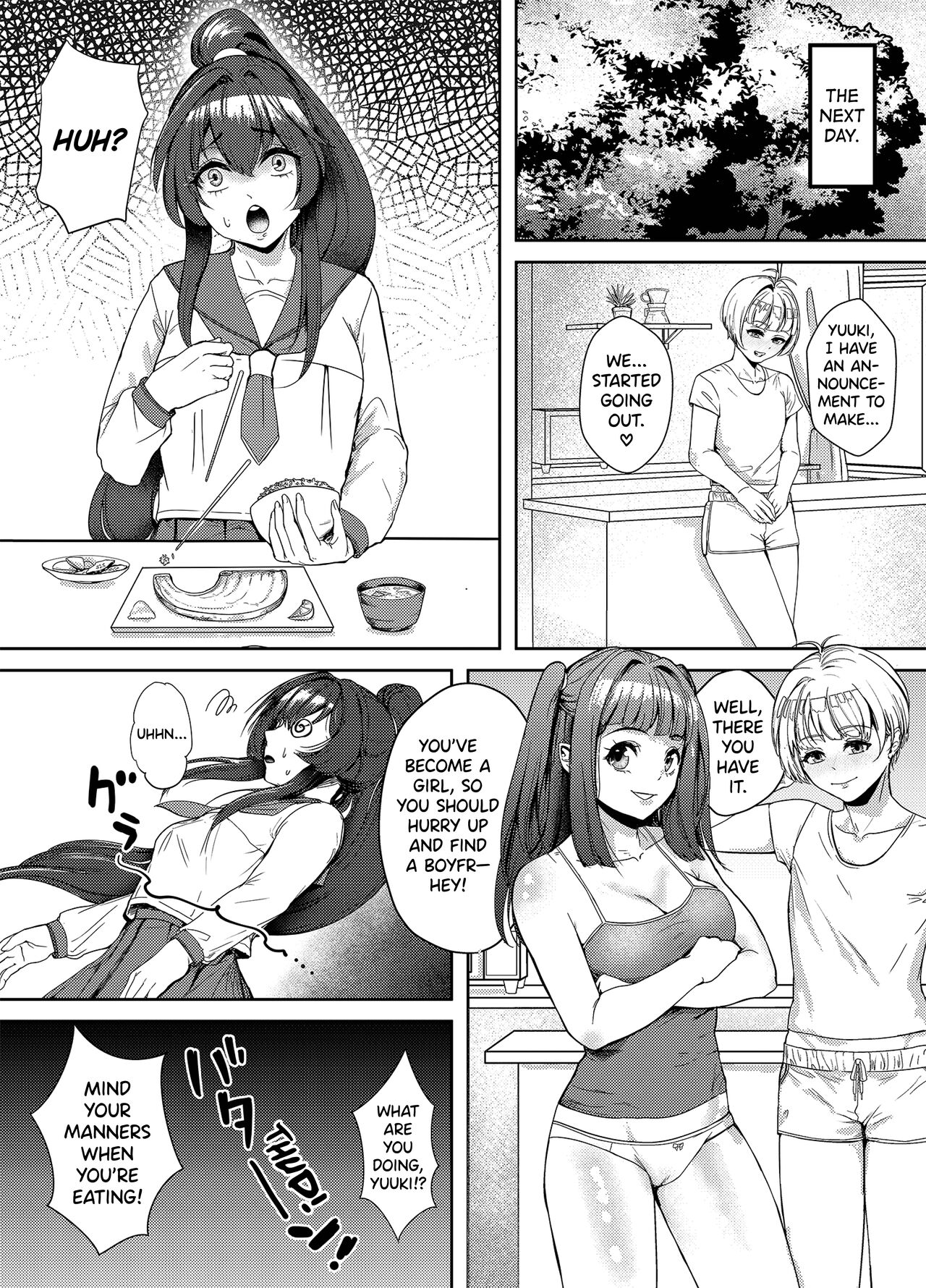The Swim Club's Scary Senpai! 2 page 9