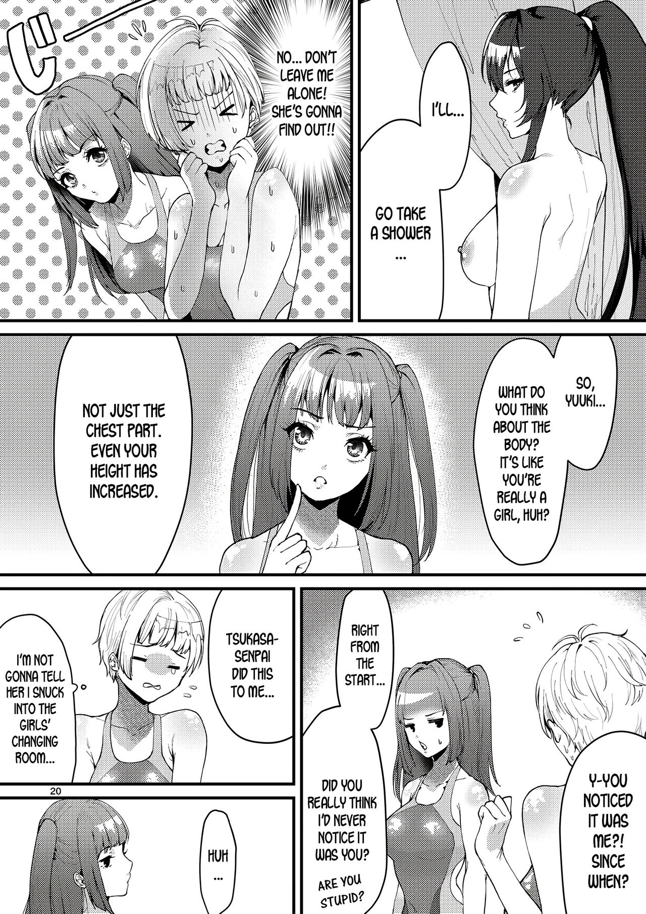The Swim Club's Scary Senpai! page 17