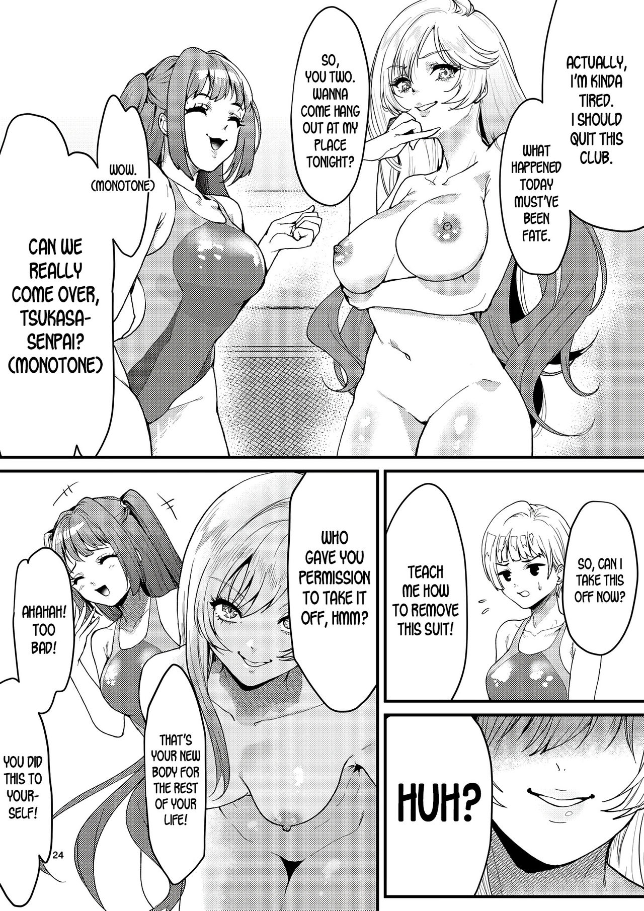 The Swim Club's Scary Senpai! page 21