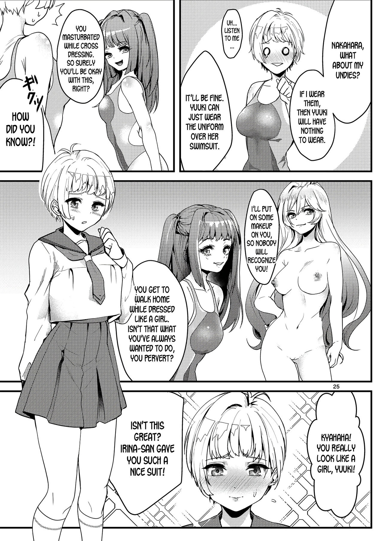 The Swim Club's Scary Senpai! page 22