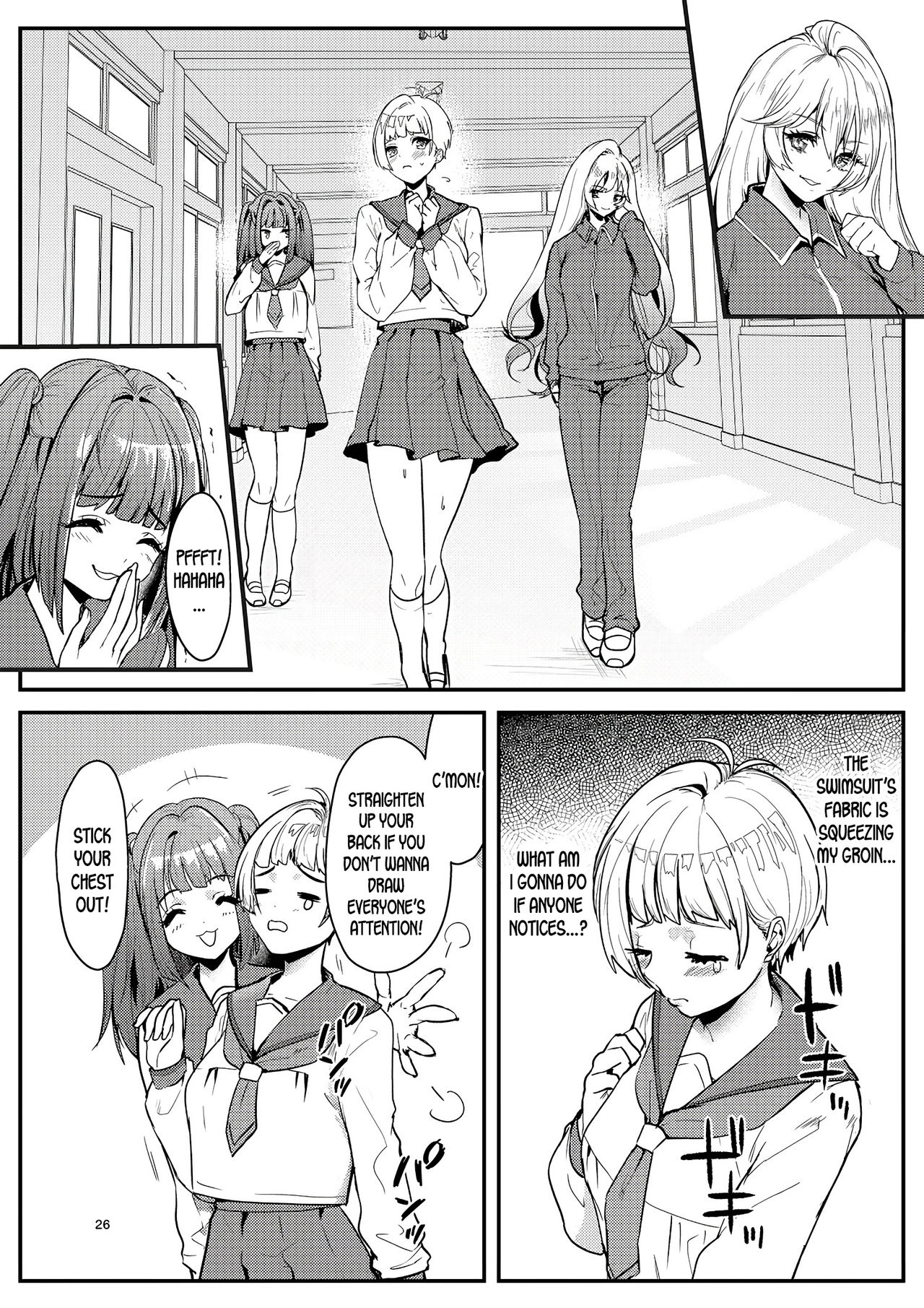 The Swim Club's Scary Senpai! page 23
