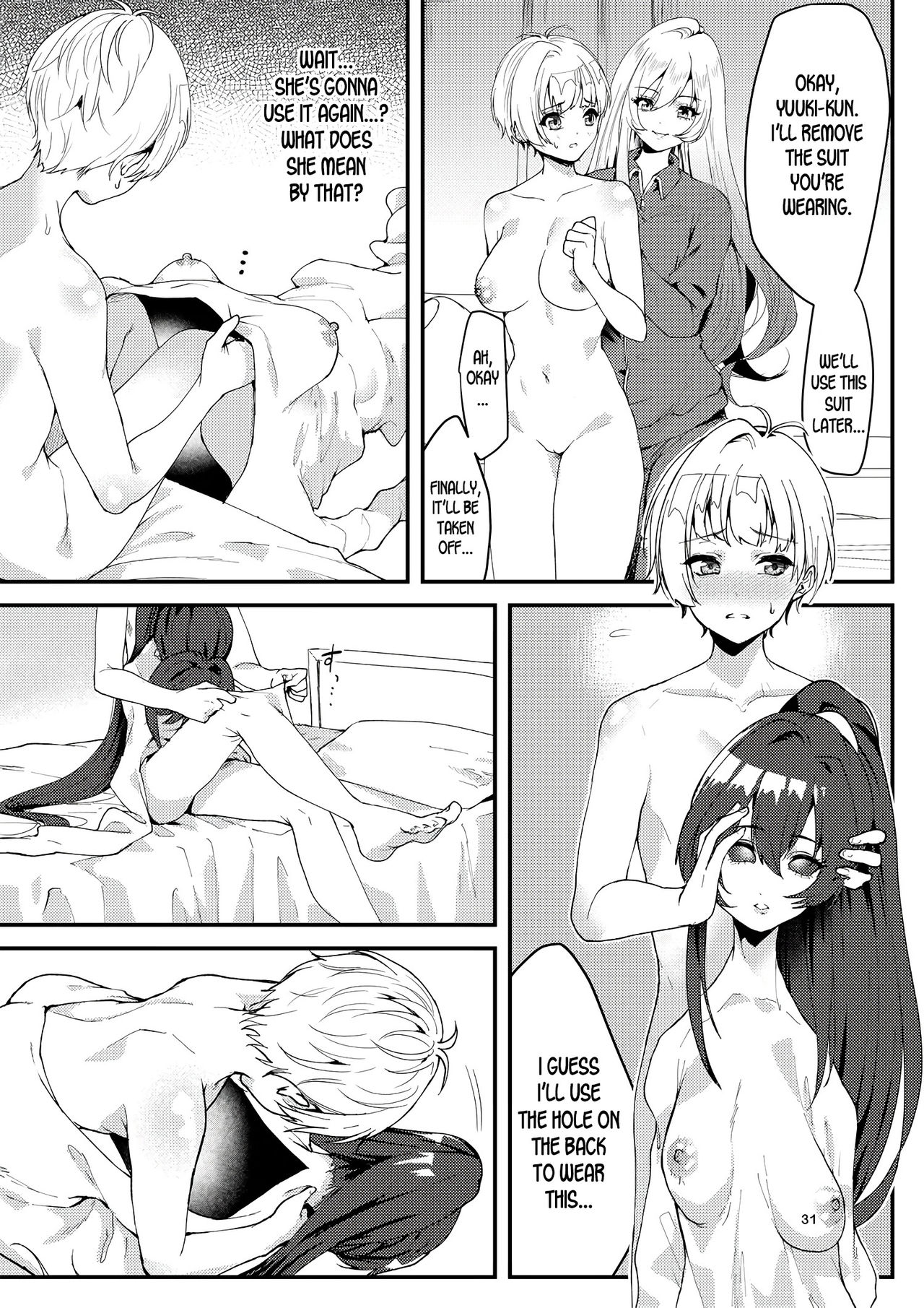 The Swim Club's Scary Senpai! page 28