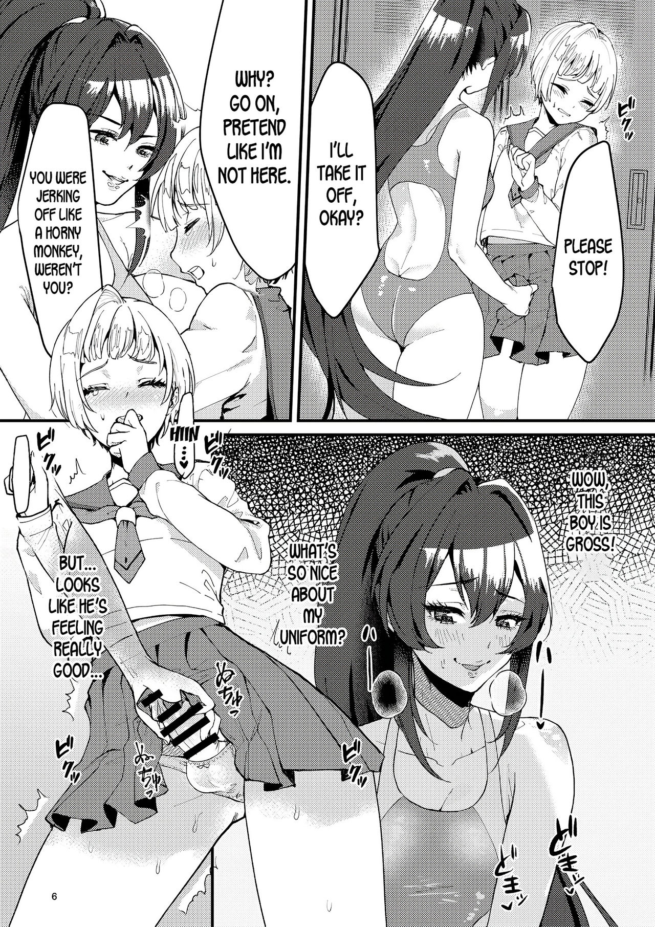 The Swim Club's Scary Senpai! page 4