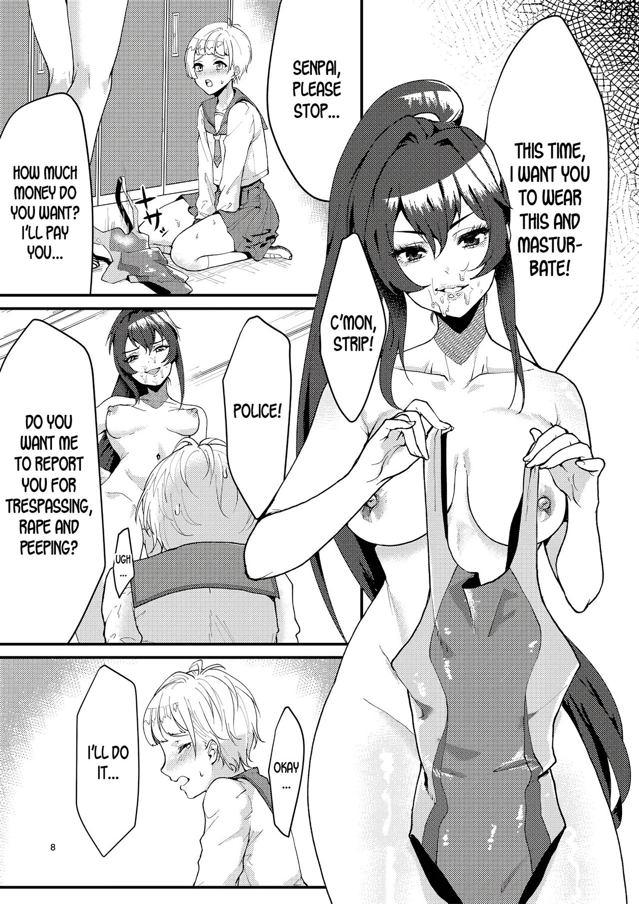 The Swim Club's Scary Senpai! page 6