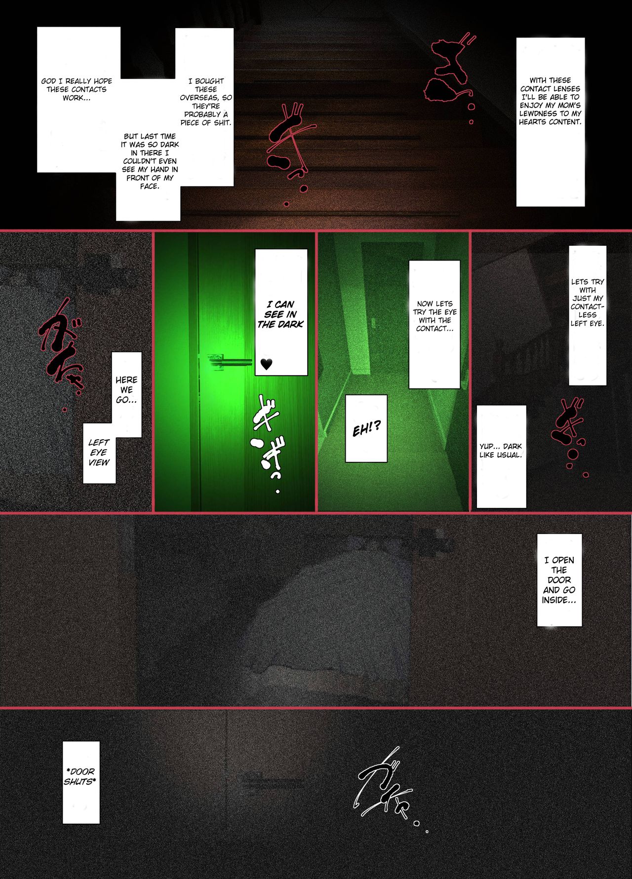 The Tale of a Cold, Helicopter Mother Who Agrees to Act as Her Son's Surrogate Woman to Help Him Focus on Studying! page 20