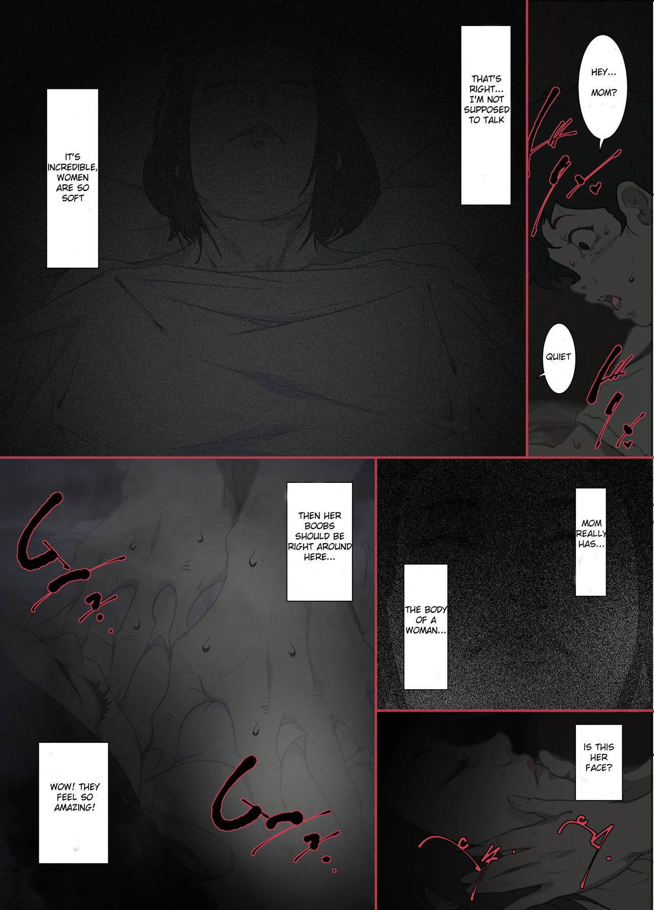 The Tale of a Cold, Helicopter Mother Who Agrees to Act as Her Son's Surrogate Woman to Help Him Focus on Studying! page 8