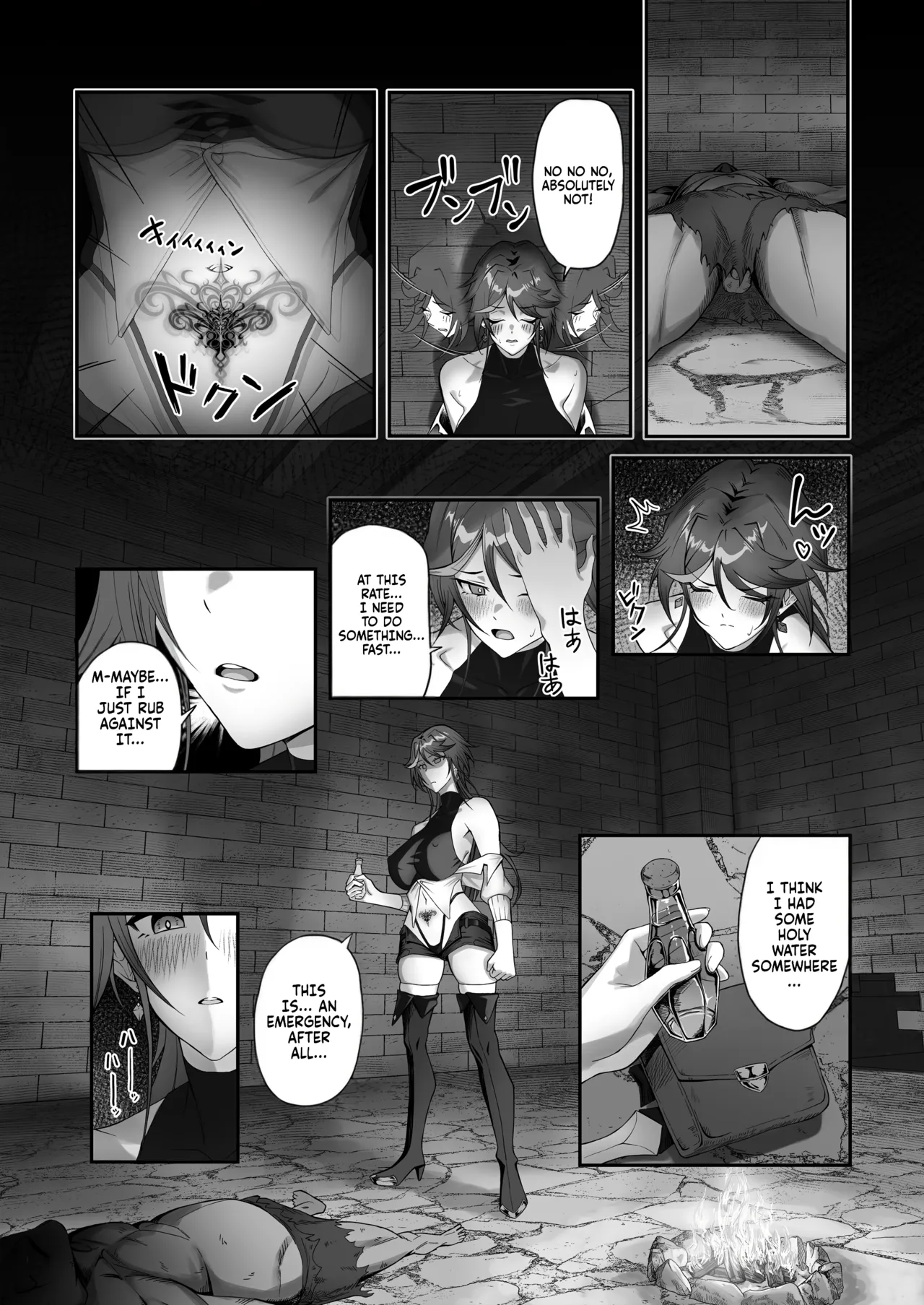 The tale of how I got a lewd crest and used a goblin because of it! page 14
