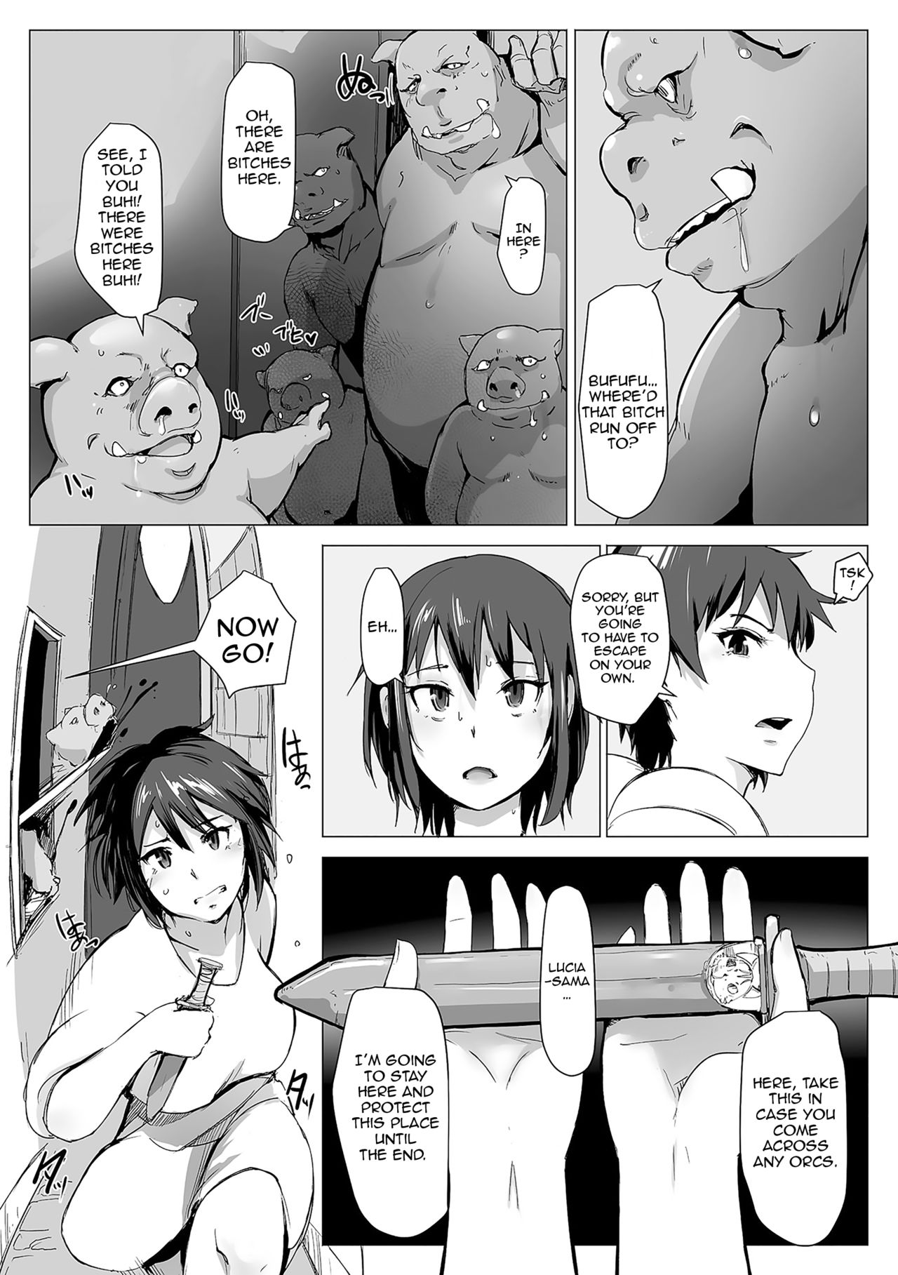 The Tale of the Wildcat Chivalric Order's Knight Irina, Third Story page 9