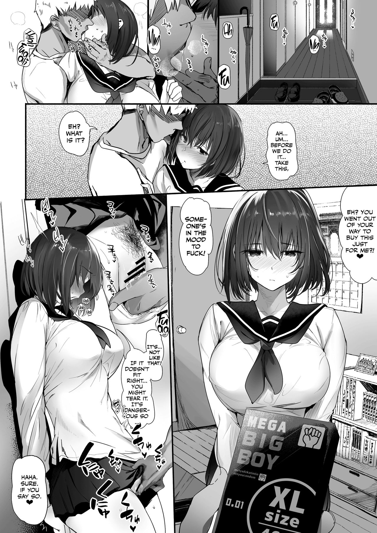 The Tall, Innocent-looking Volleyball Player Girlfriend Becomes Senpai's page 23