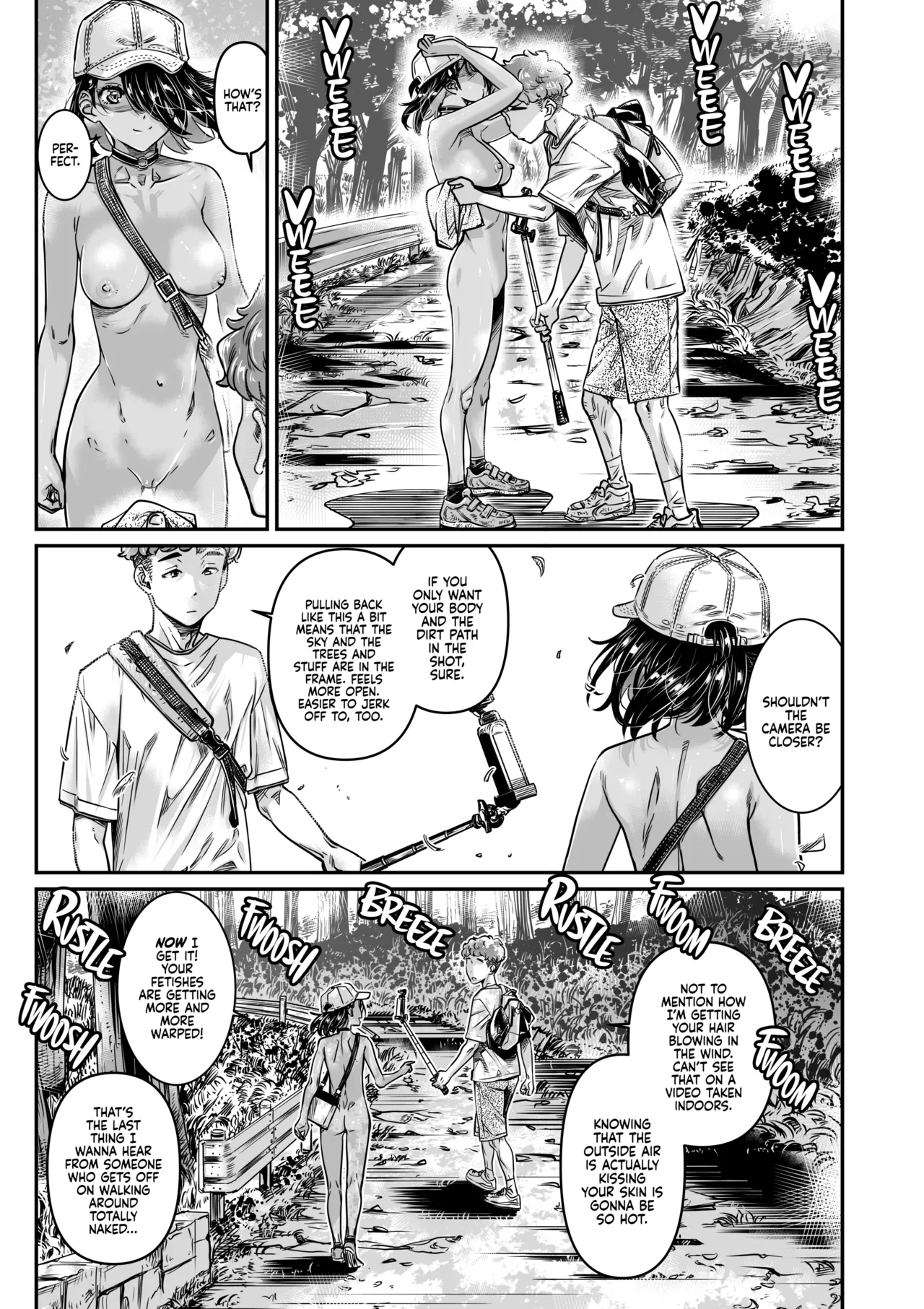 The Tanlined Former Town Bike Wants to Make an Exhibitionist Sex Tape With Her Formerly Virgin Senpai page 12