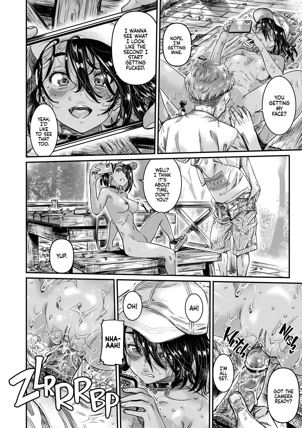 The Tanlined Former Town Bike Wants to Make an Exhibitionist Sex Tape With Her Formerly Virgin Senpai page 17