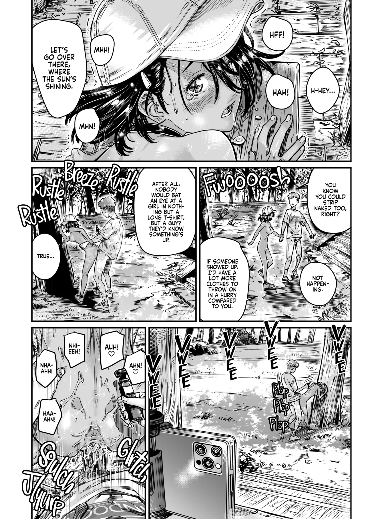 The Tanlined Former Town Bike Wants to Make an Exhibitionist Sex Tape With Her Formerly Virgin Senpai page 23