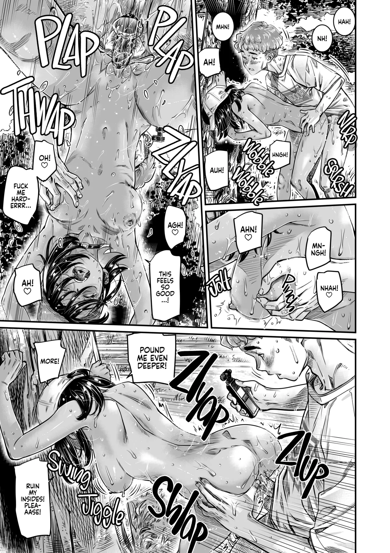 The Tanlined Former Town Bike Wants to Make an Exhibitionist Sex Tape With Her Formerly Virgin Senpai page 24