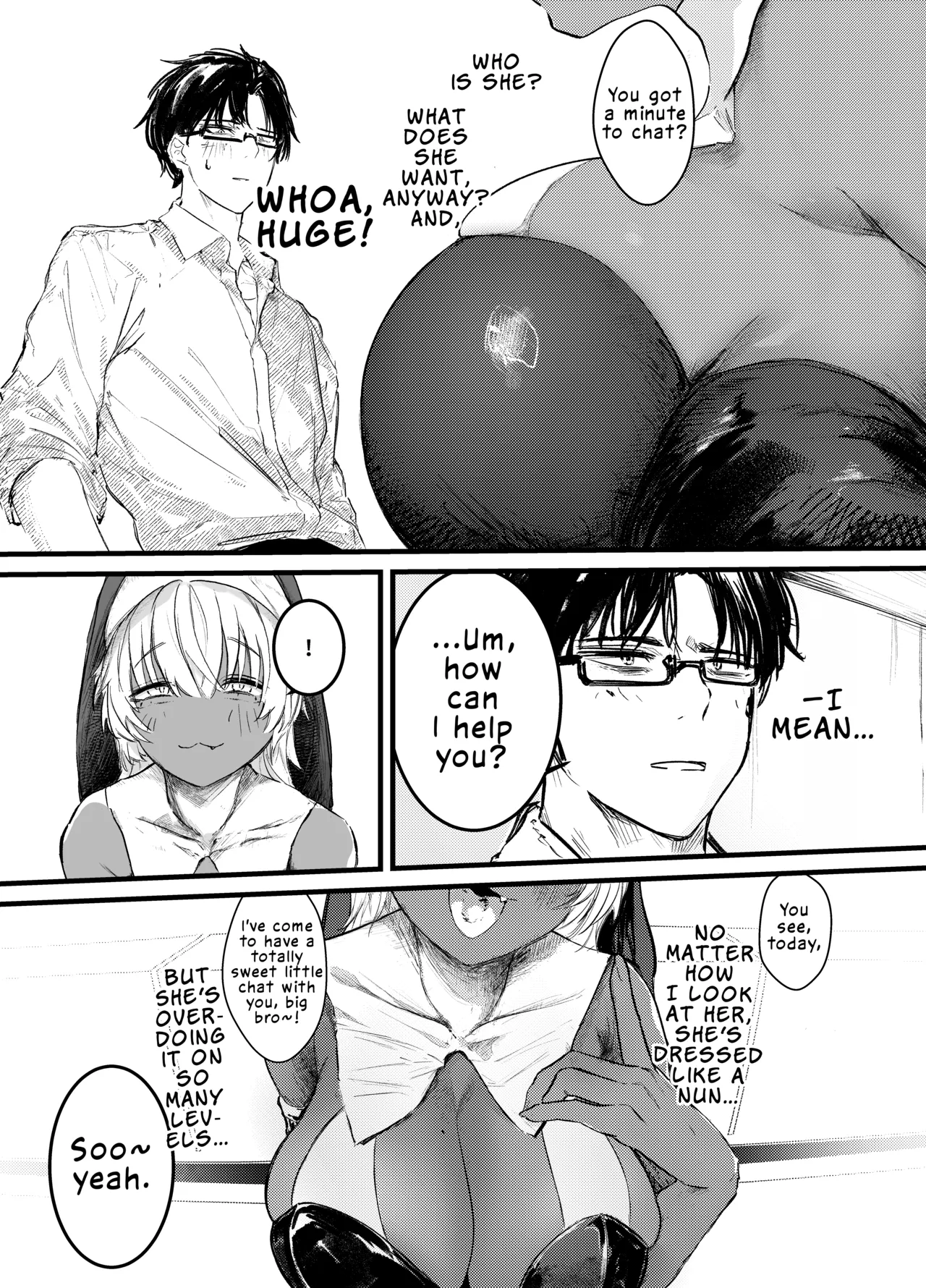 The Tanned Gal Nun's "Correction" Religious Recruitment page 5