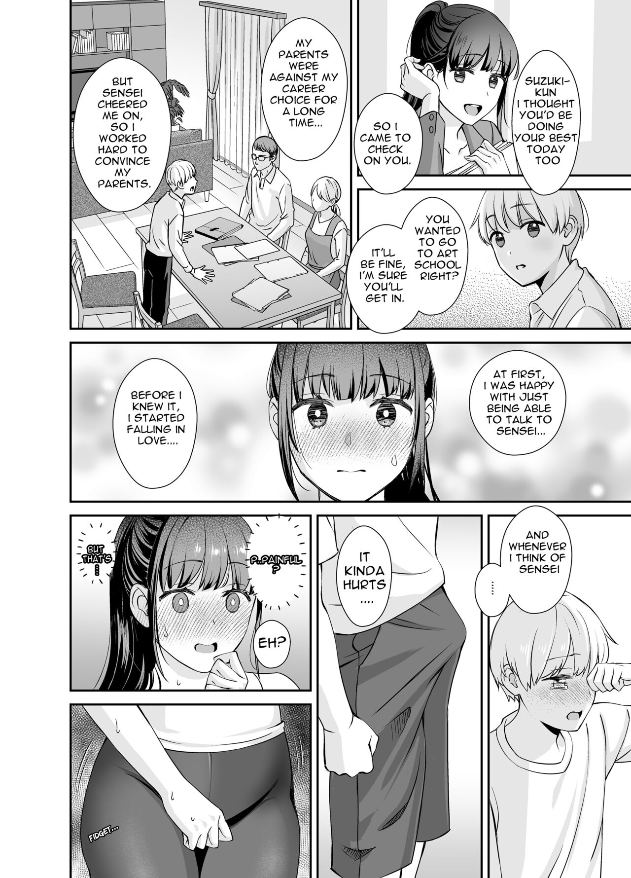 The teacher with a boyfriend and the student page 9