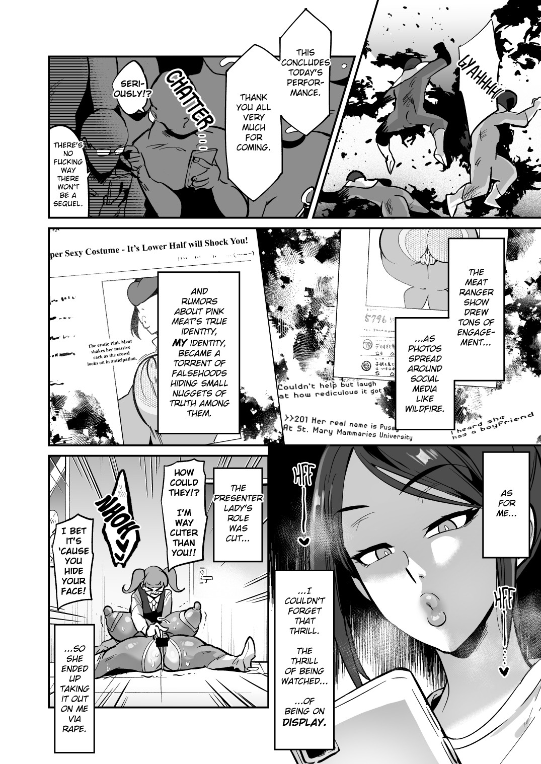 The Thicc Chick That We Auditioned Turned Into A Total Heroine Whore LMAO page 18