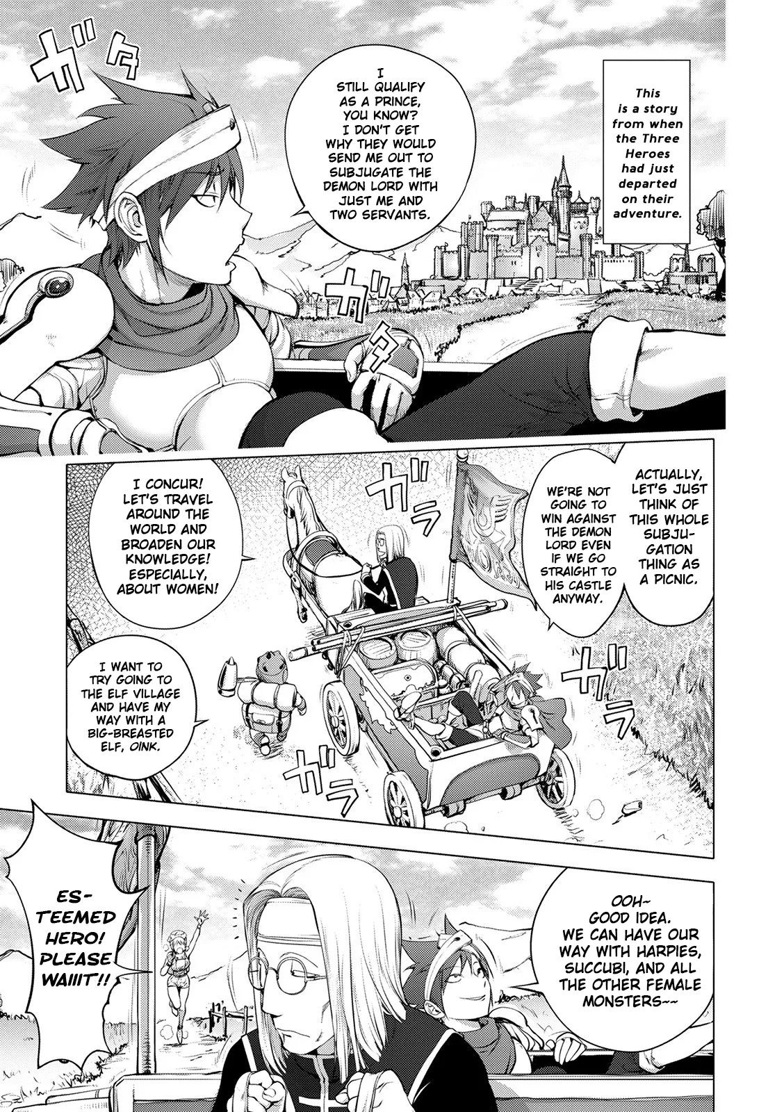 The Three Heroes' Adventures page 149