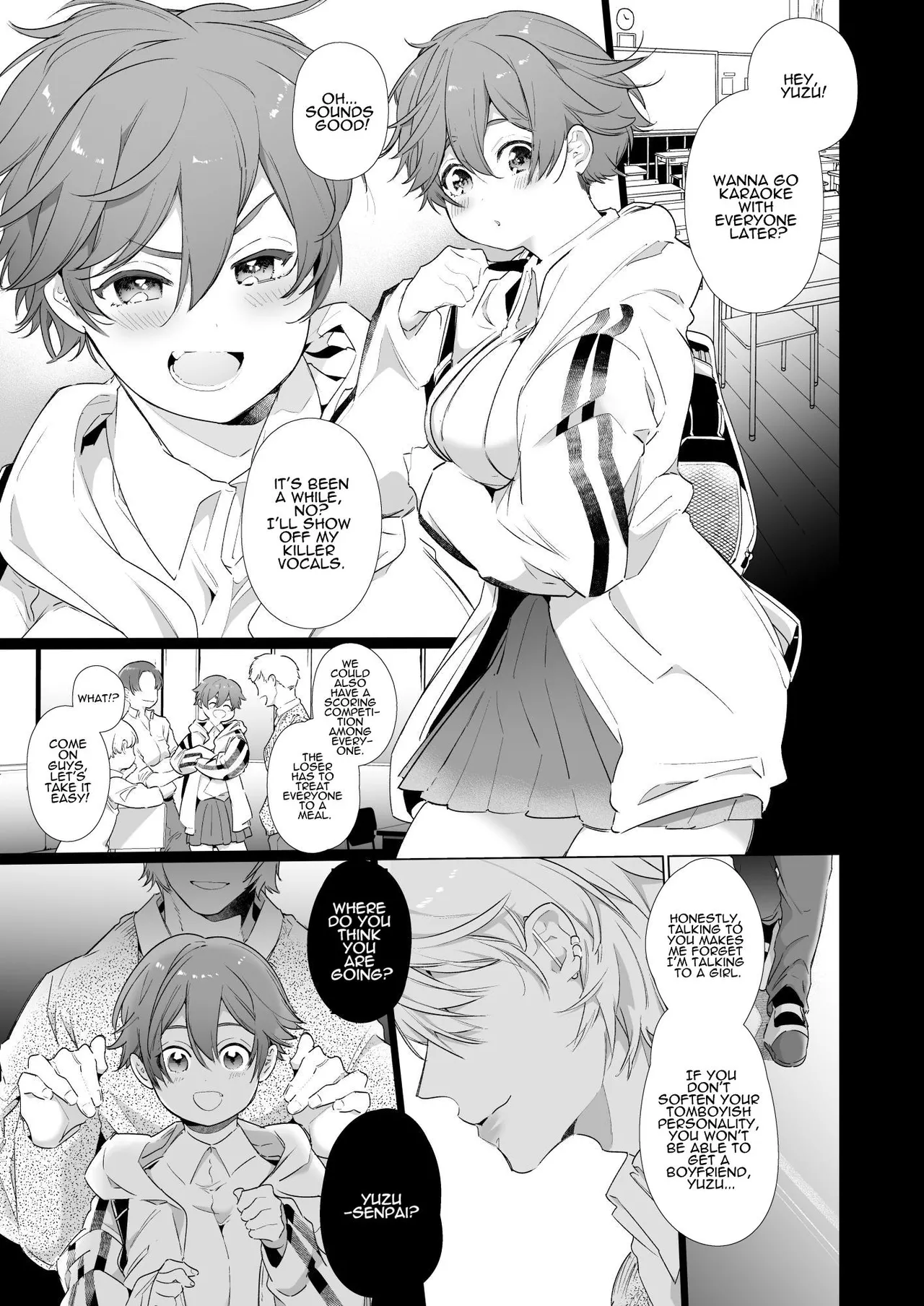The Tomboy Can't Escape Her Ruthless Young Boyfriend's Training page 1