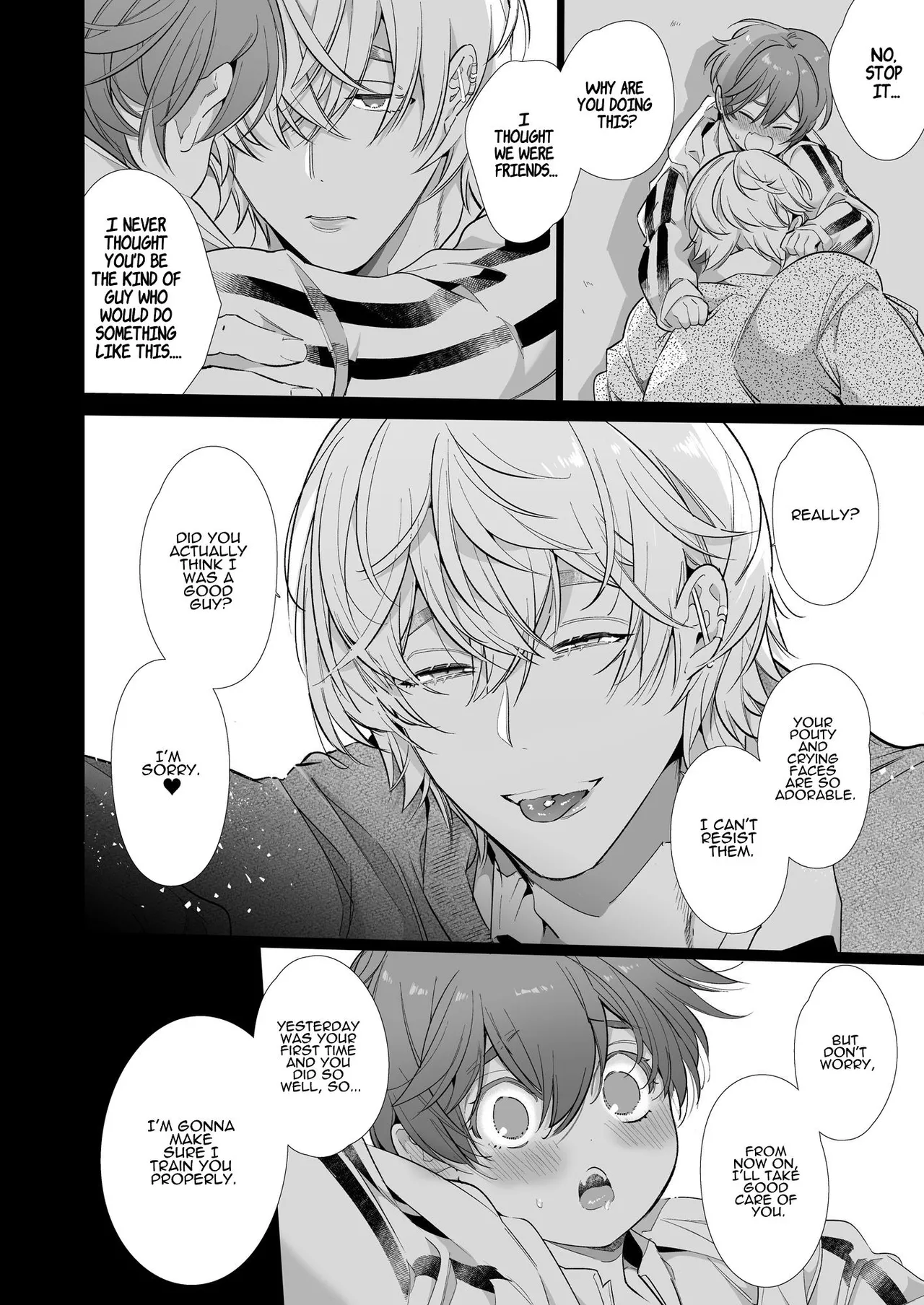 The Tomboy Can't Escape Her Ruthless Young Boyfriend's Training page 28