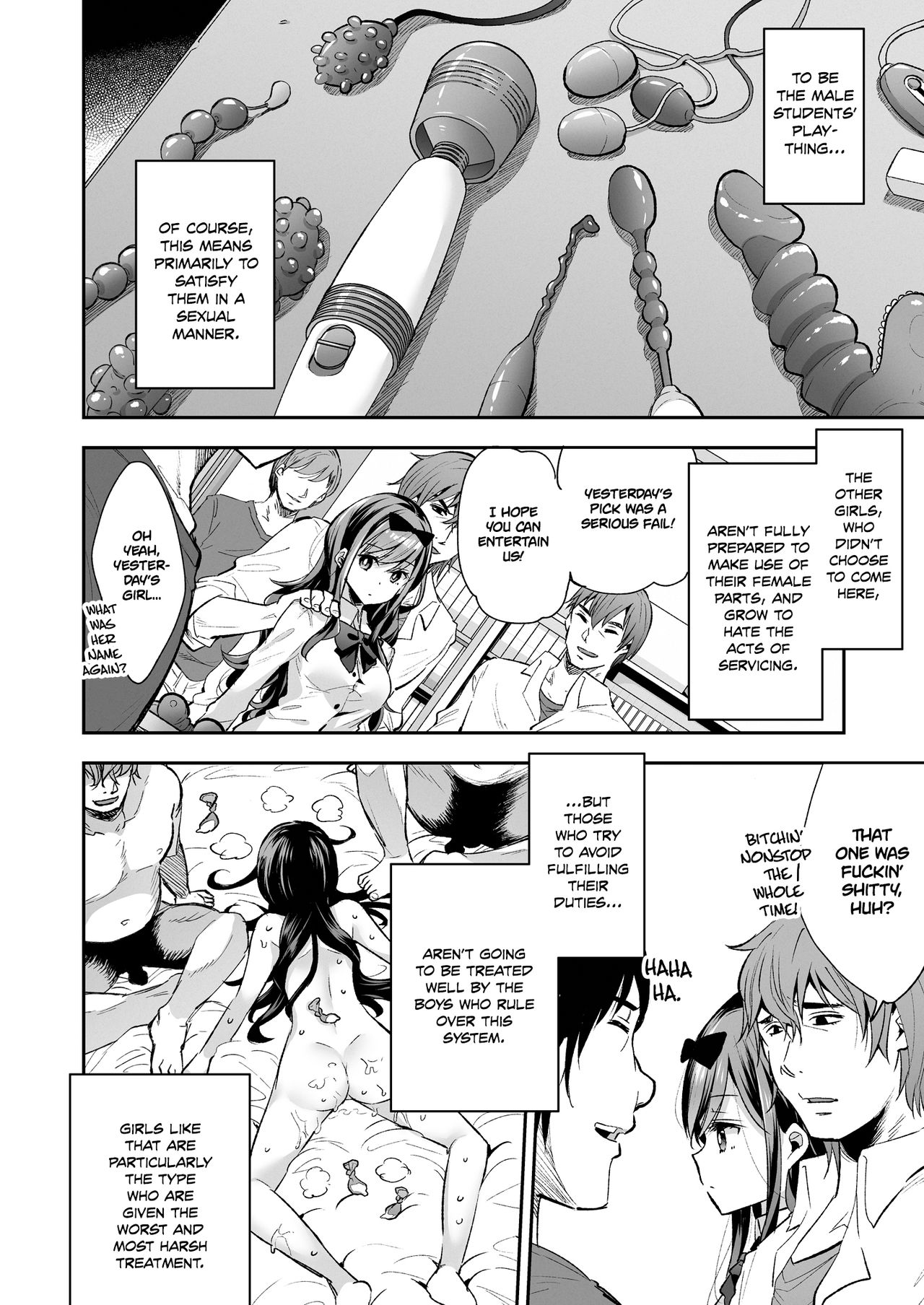 The Toy Girl Weeps in Endless Pleasure page 12
