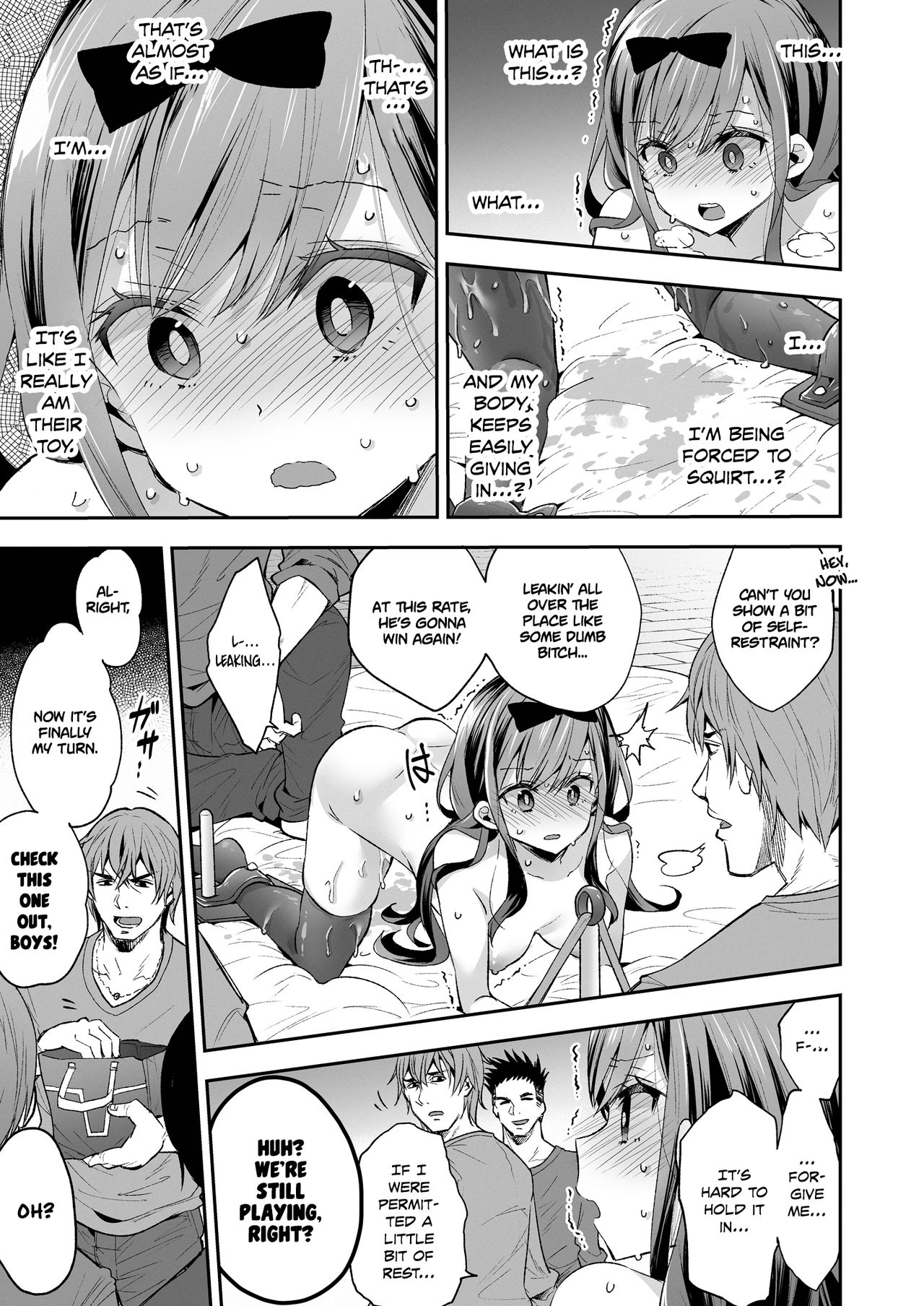 The Toy Girl Weeps in Endless Pleasure page 35