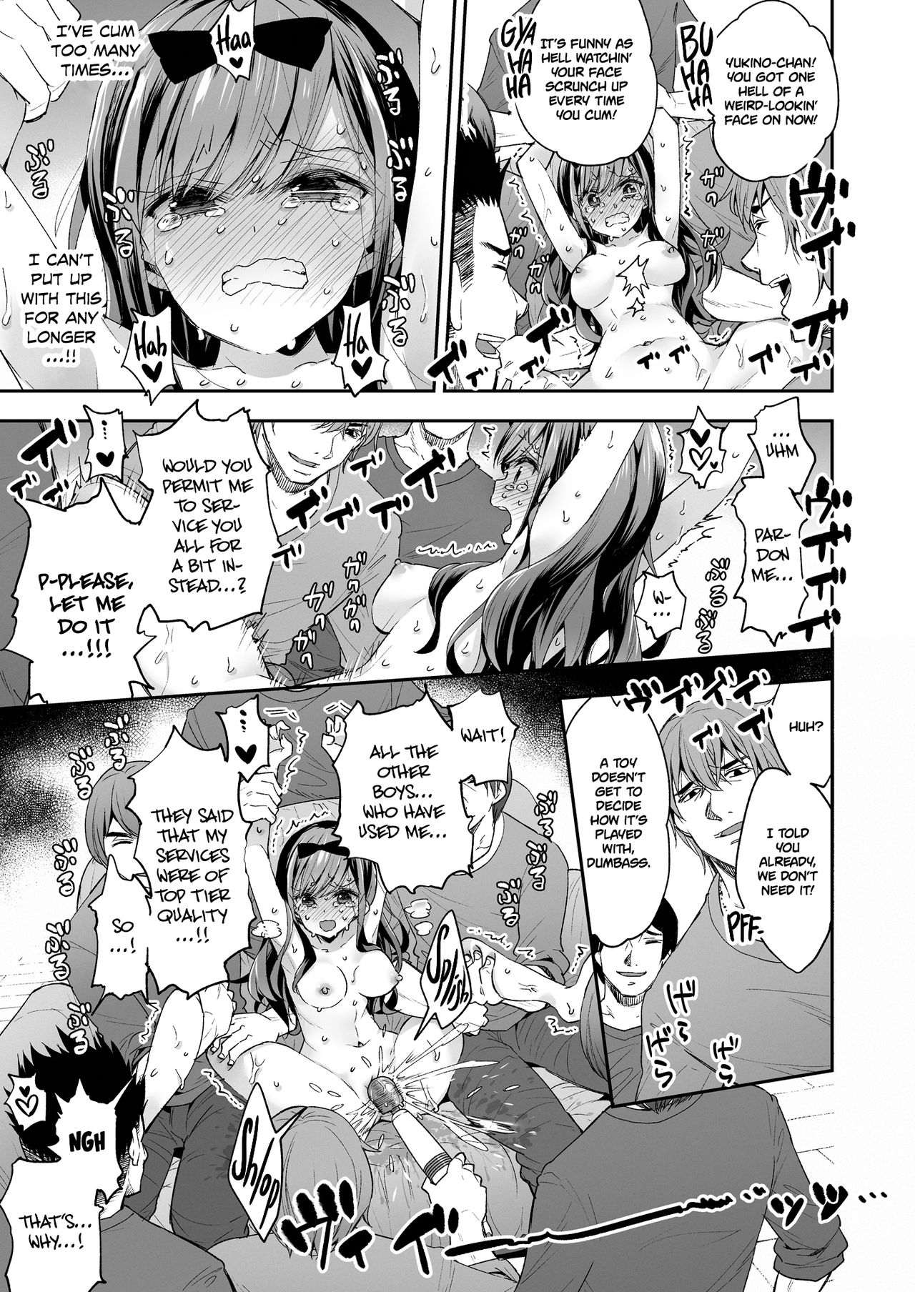 The Toy Girl Weeps in Endless Pleasure page 57