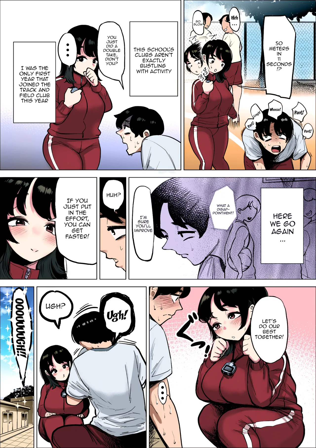 The Track And Field Club Manager Lets Me Do Whatever I Want To Her If It Makes Me Run Faster page 5