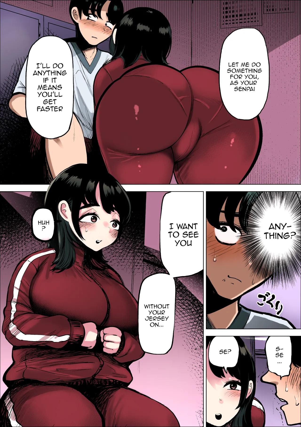 The Track And Field Club Manager Lets Me Do Whatever I Want To Her If It Makes Me Run Faster page 8