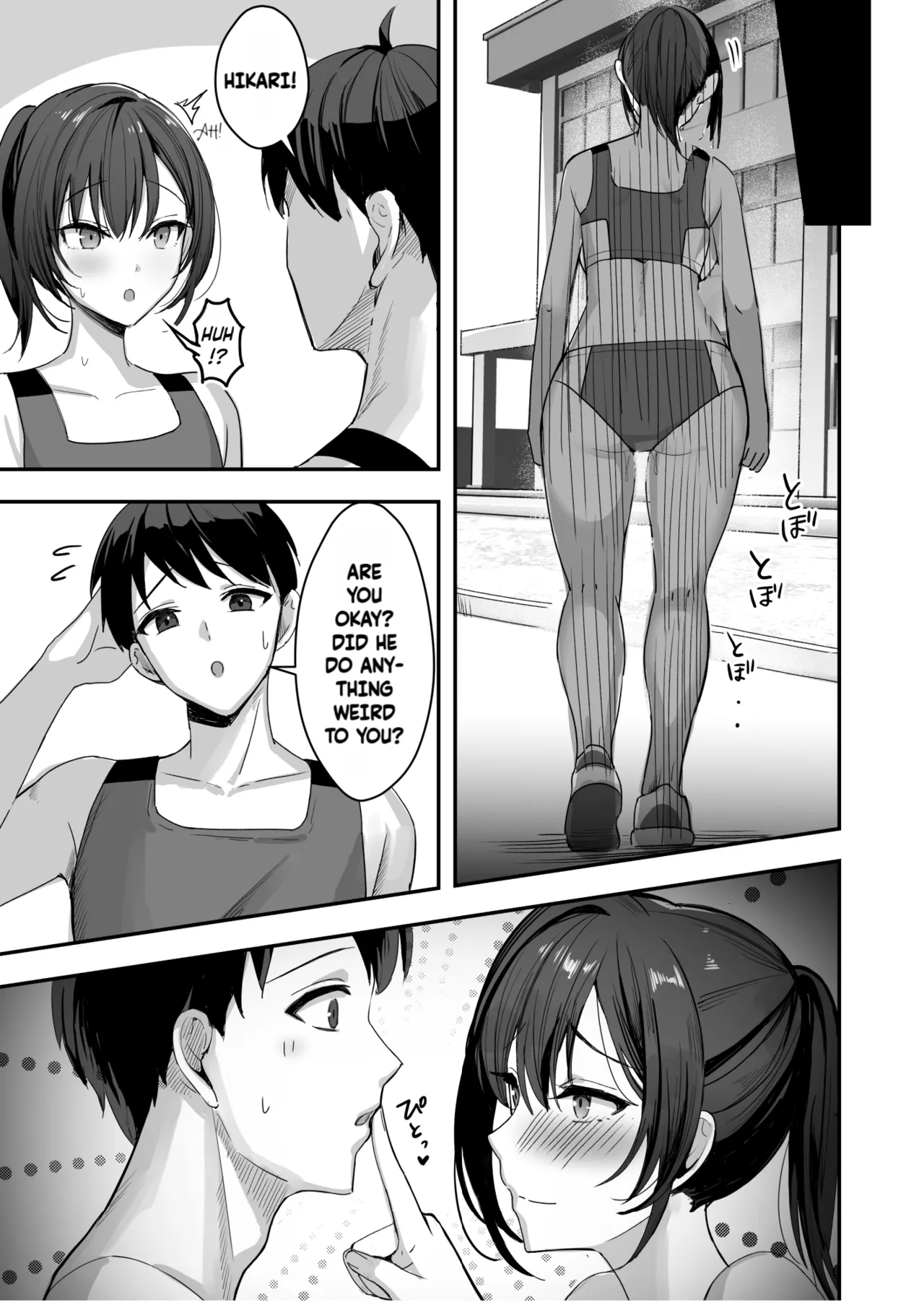 The Track and Field Girl with the Huge Boobs Can't Disobey Her Senpai! page 54
