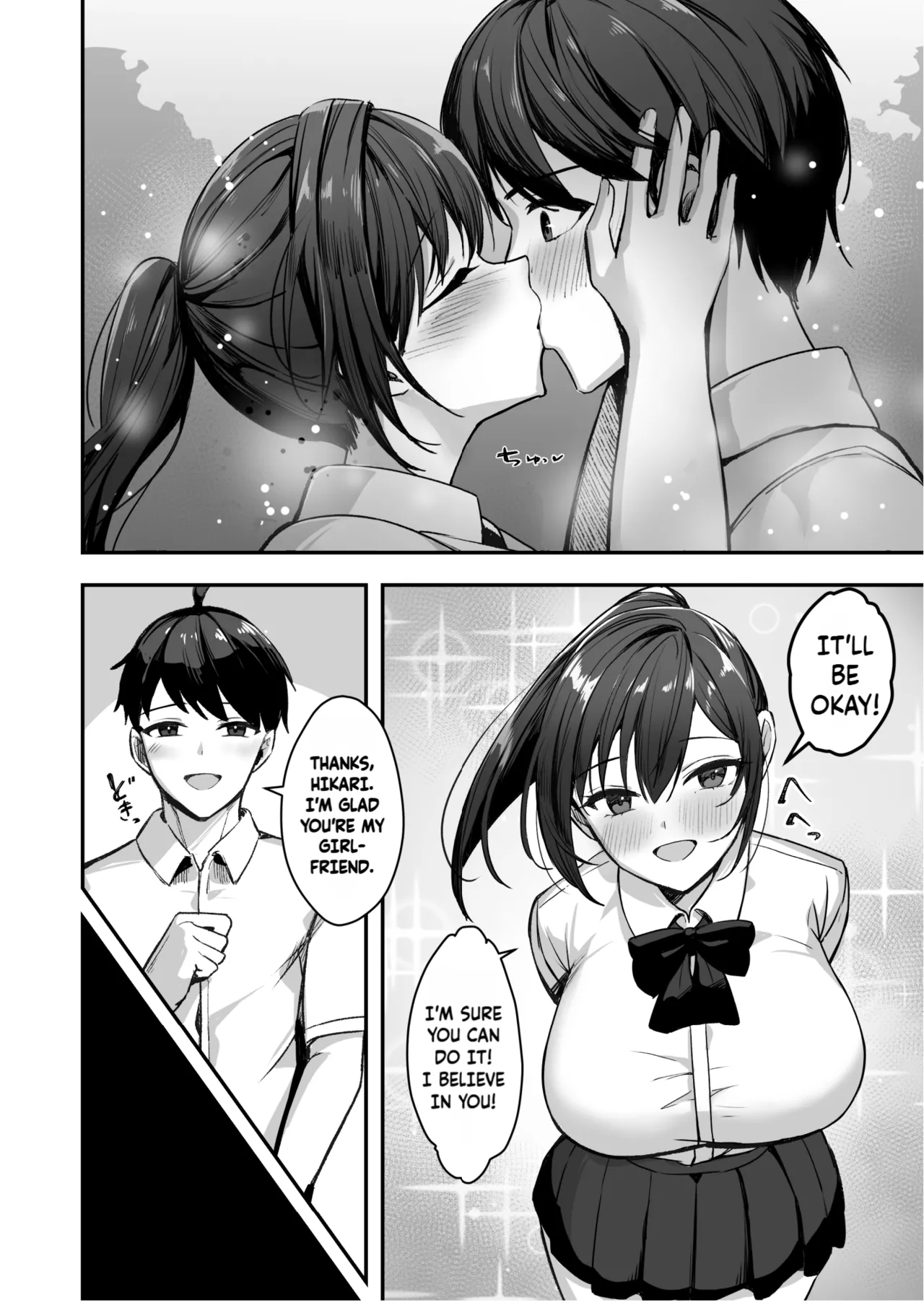 The Track and Field Girl with the Huge Boobs Can't Disobey Her Senpai! page 7
