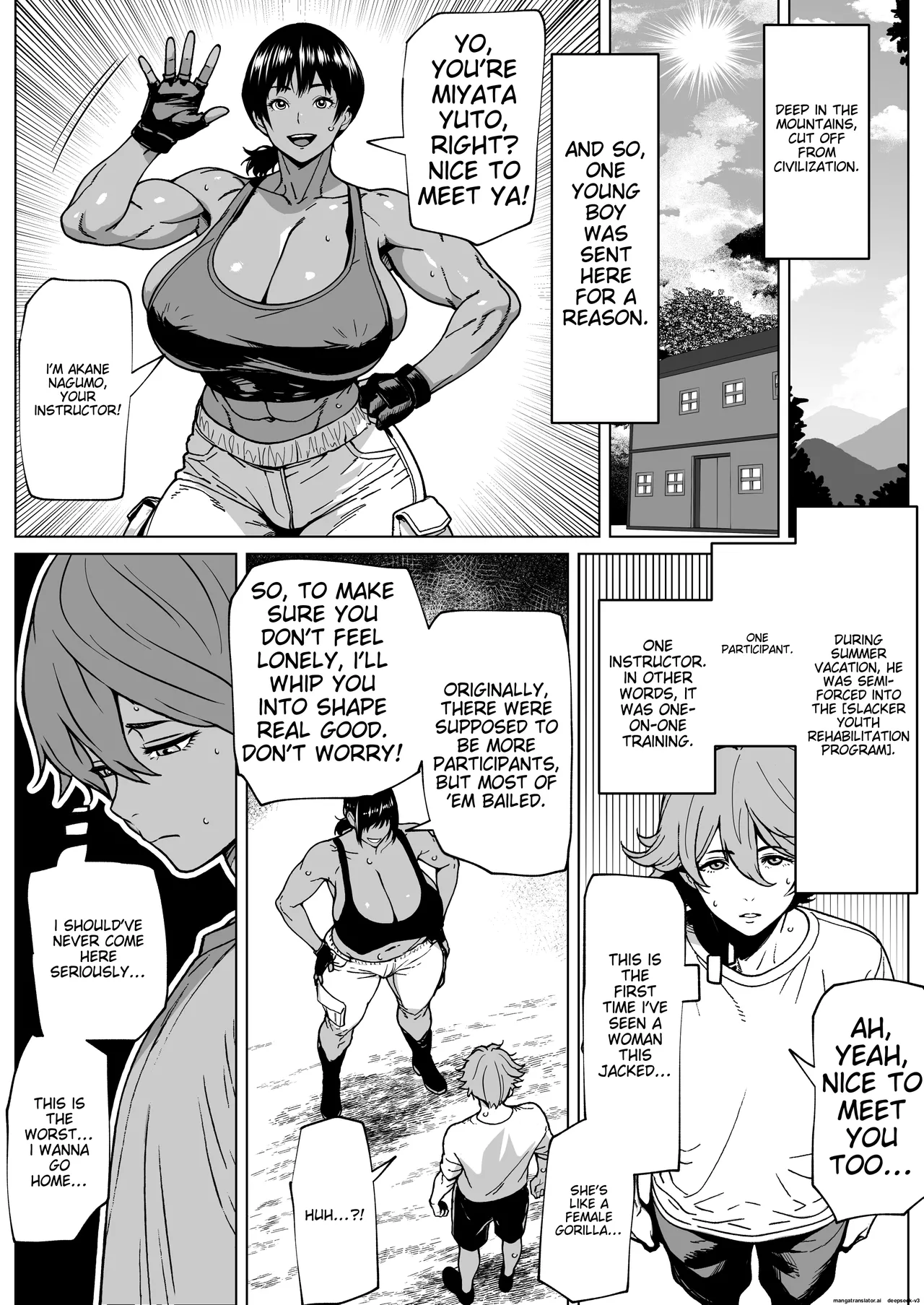 The Training Camp of the Futanari Teacher page 2