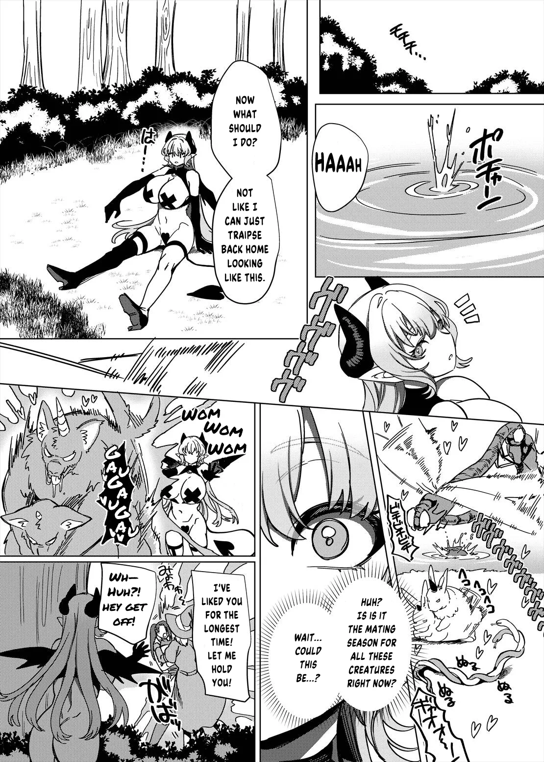 The TS Succubus Banished from the Party Fails at Revenge page 21