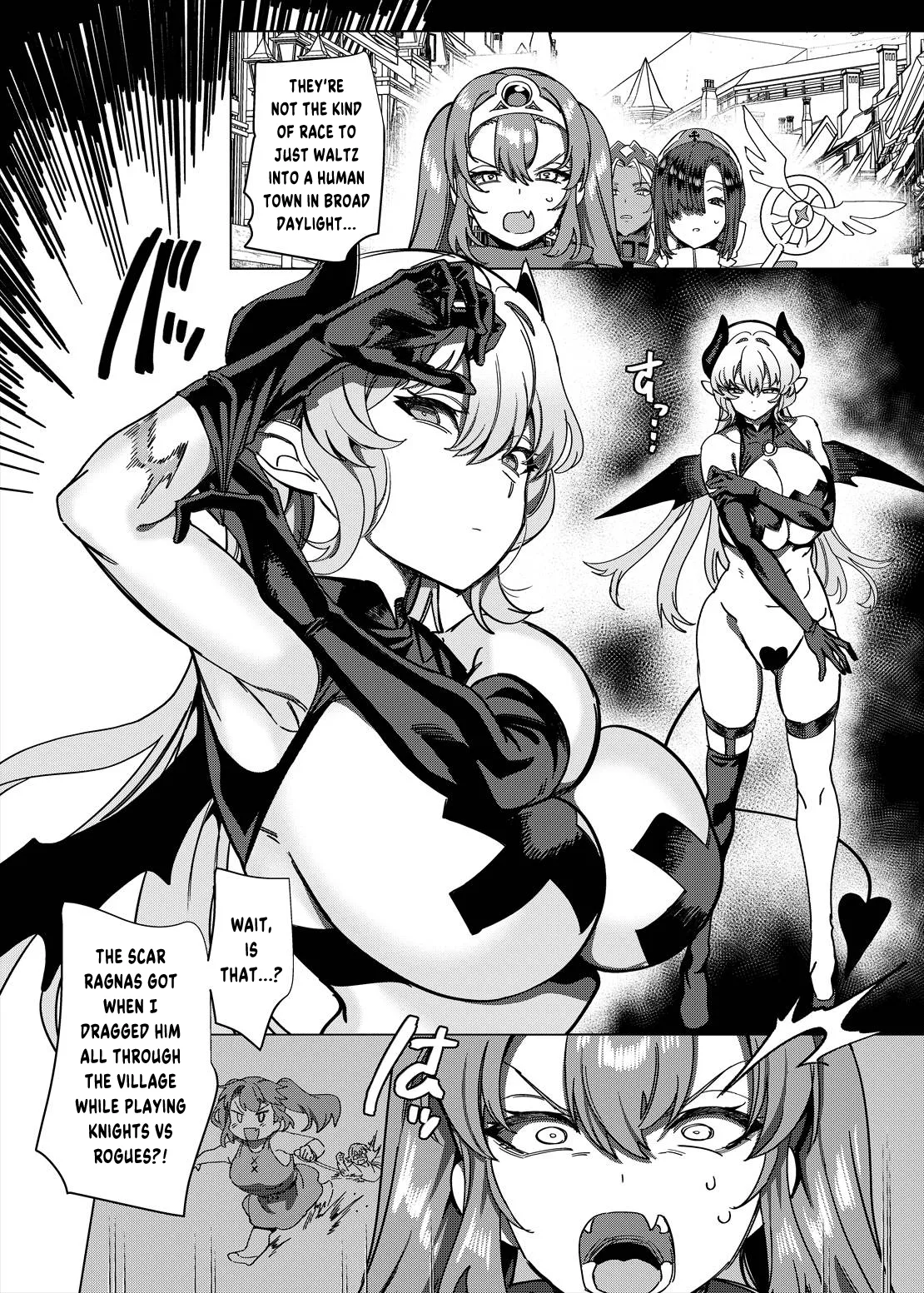 The TS Succubus Banished from the Party Fails at Revenge page 25