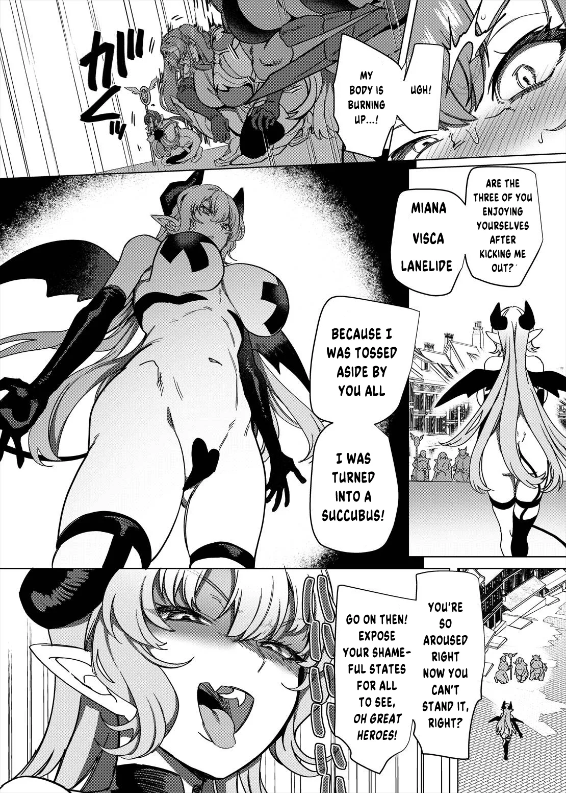 The TS Succubus Banished from the Party Fails at Revenge page 27