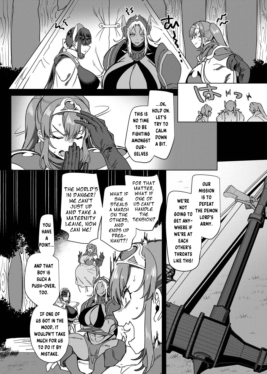 The TS Succubus Banished from the Party Fails at Revenge page 34