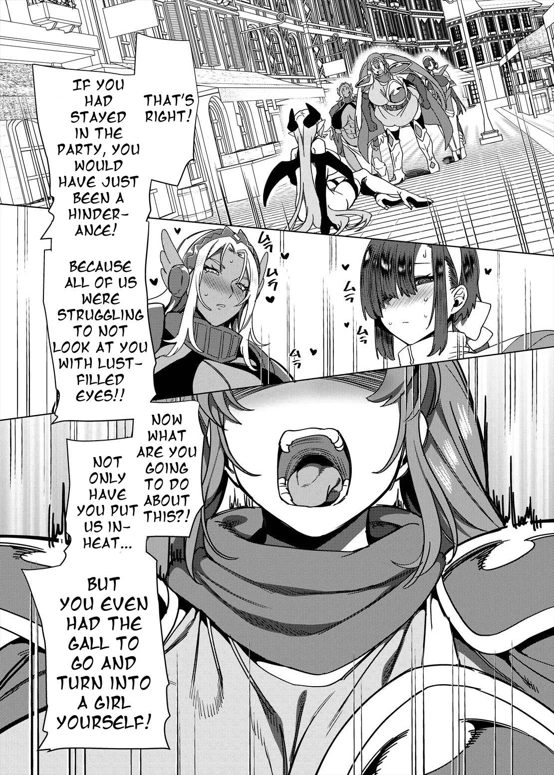 The TS Succubus Banished from the Party Fails at Revenge page 36