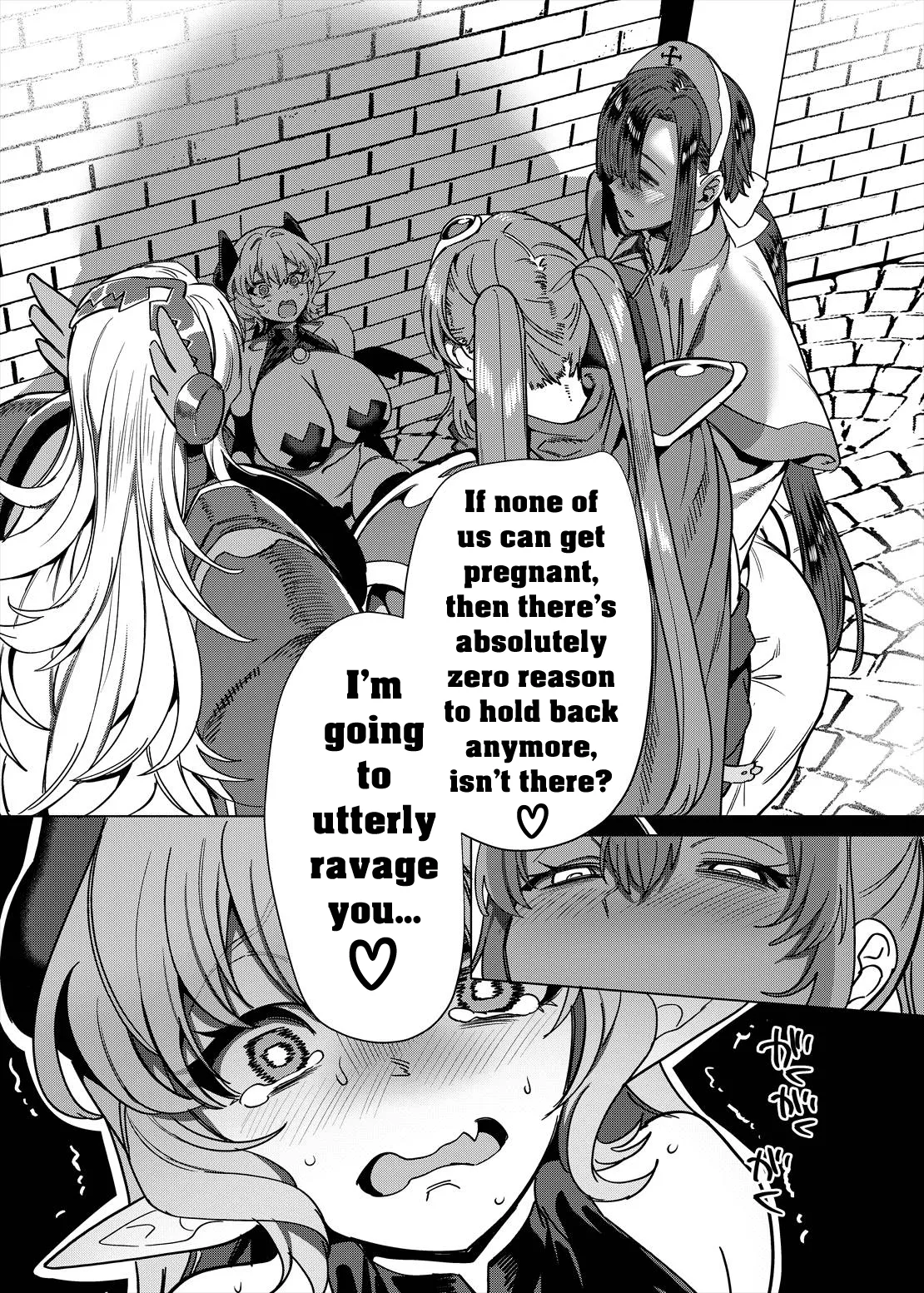 The TS Succubus Banished from the Party Fails at Revenge page 37