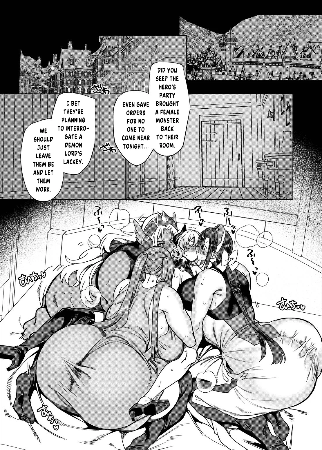 The TS Succubus Banished from the Party Fails at Revenge page 38