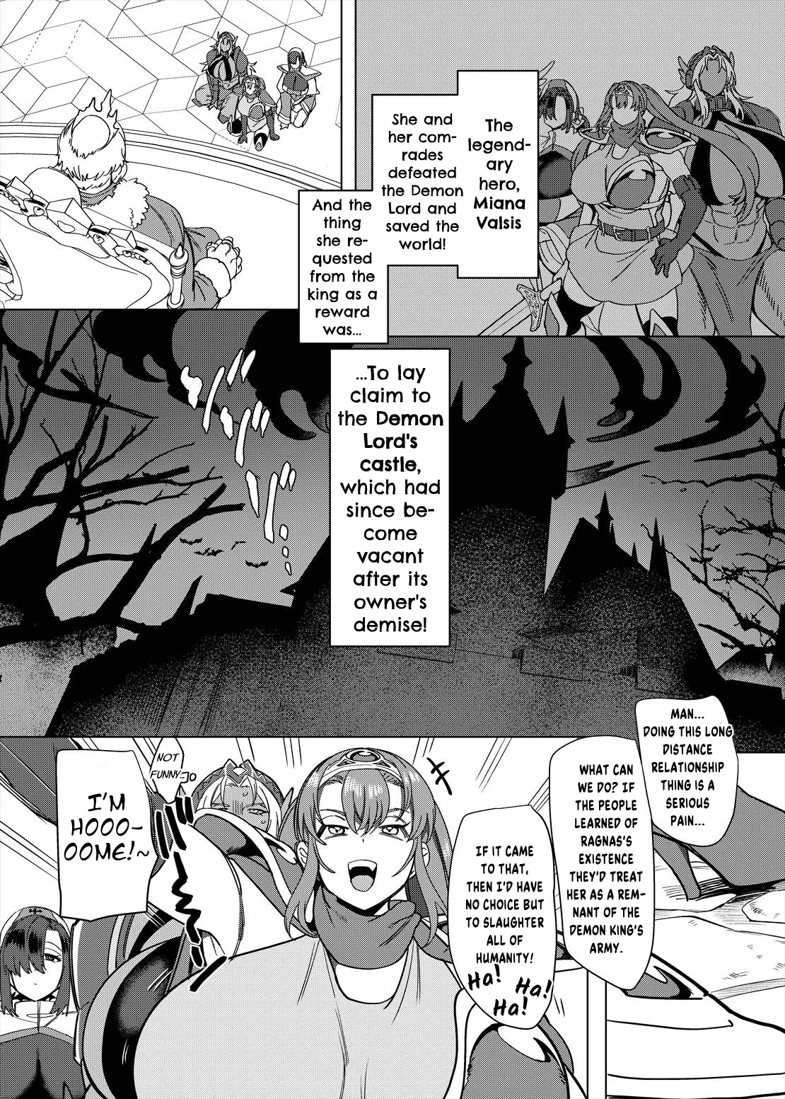 The TS Succubus Banished from the Party Fails at Revenge page 84
