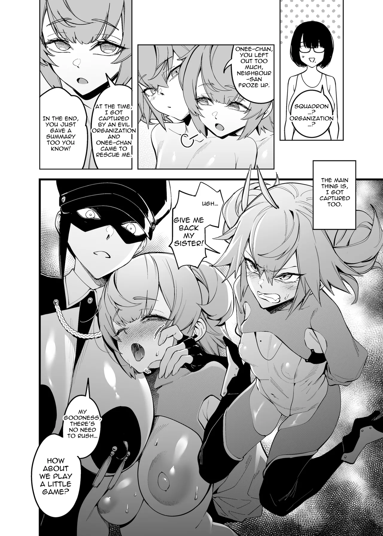 The Twins Next Door were Former Super Sentai Members who had their Bodies Remodelled page 9