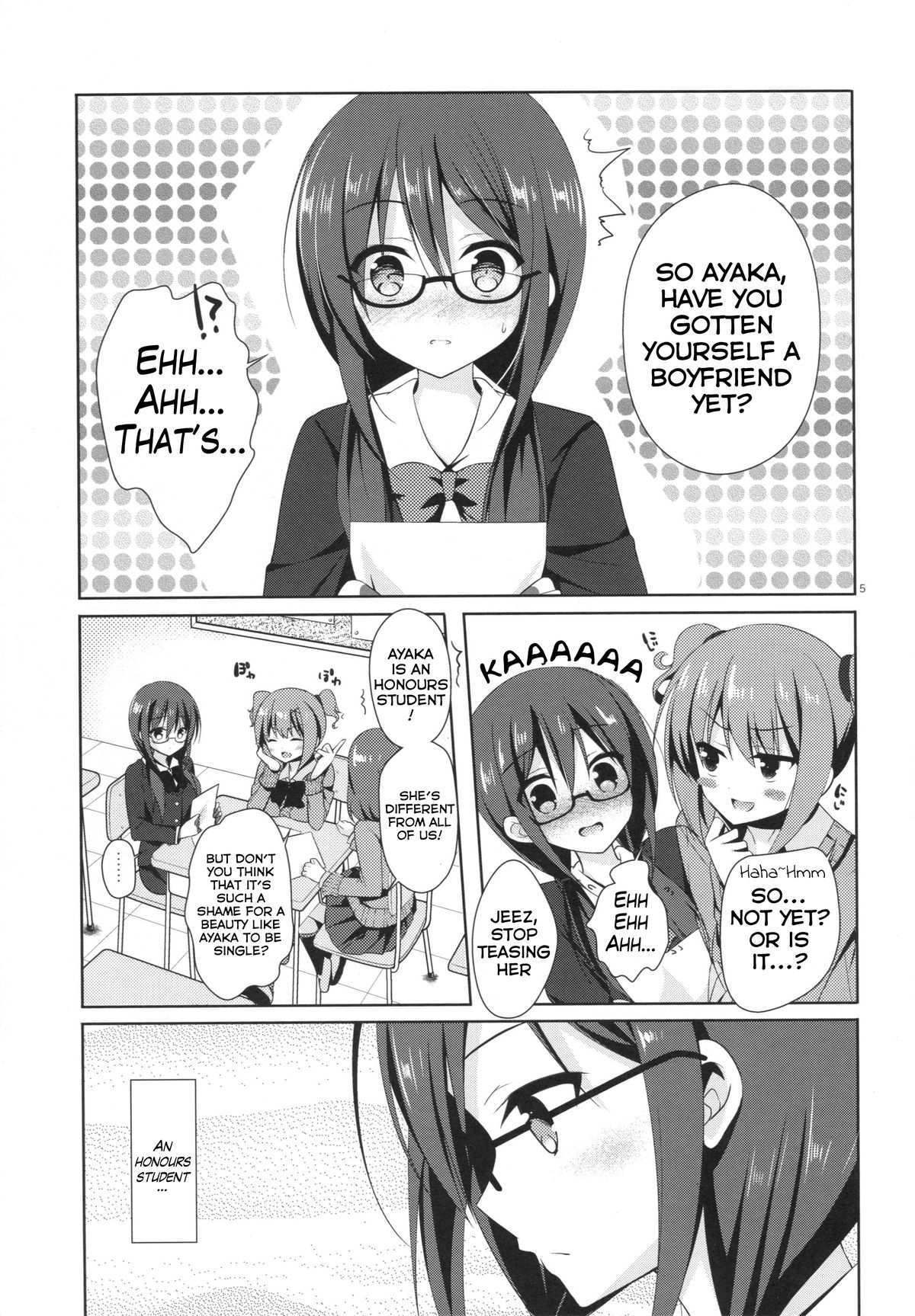 The Two Sides of the Honour Student Ayaka page 3